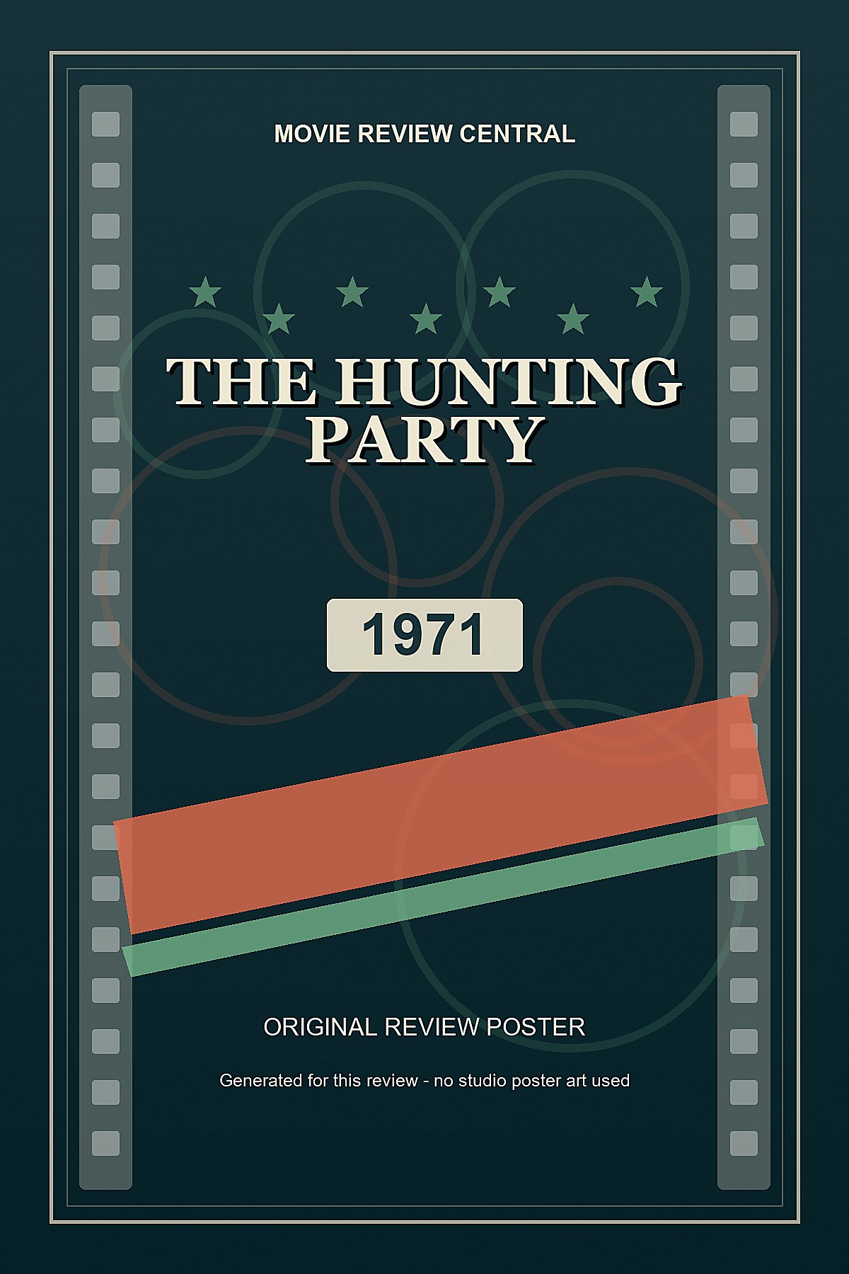 The Hunting Party (1971) - original review poster