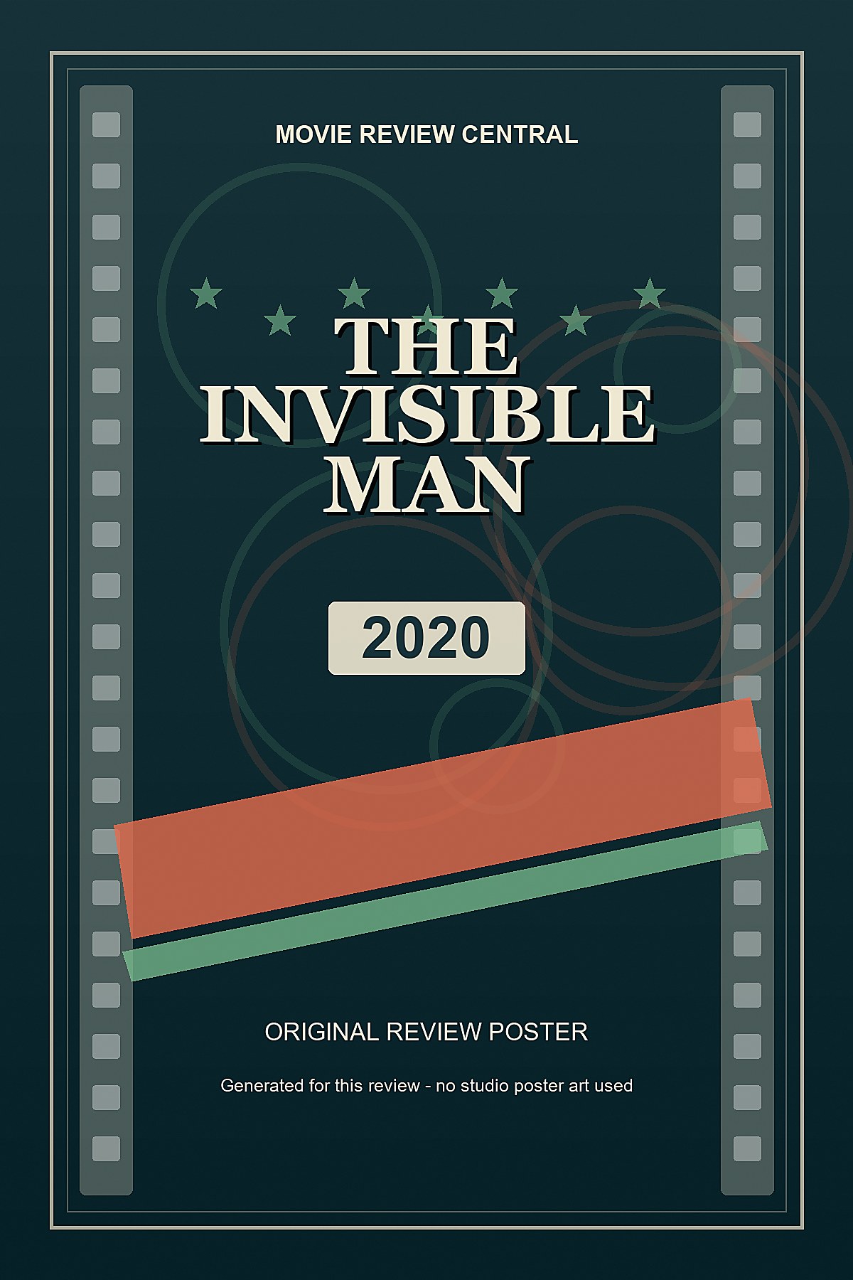The Invisible Man (2020) - original review poster