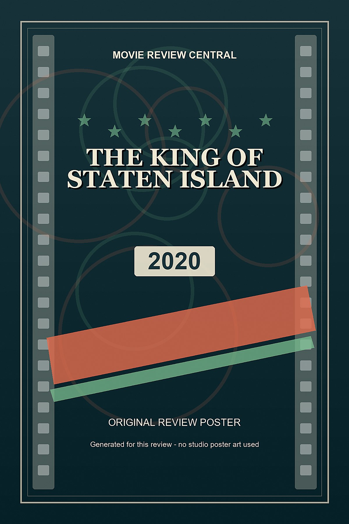 The King of Staten Island (2020) - original review poster