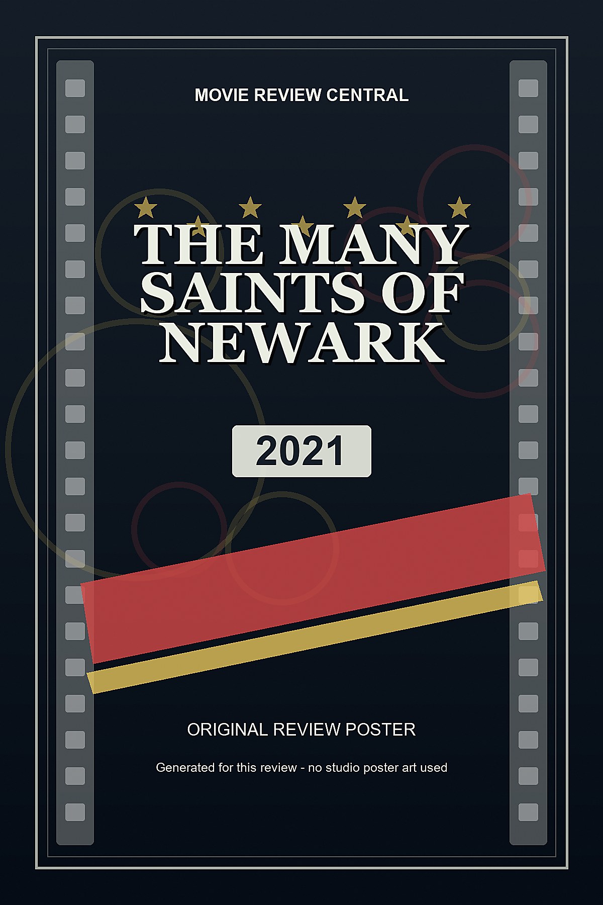 The Many Saints of Newark (2021) - original review poster The Many Saints of Newark (2021) - original review poster
