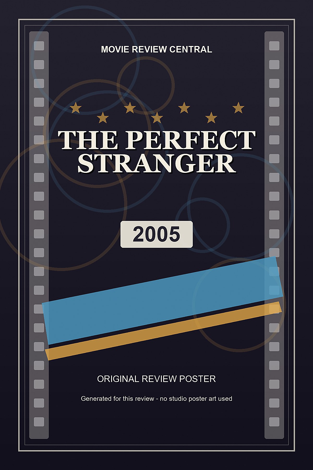 The Perfect Stranger (2005) - original review poster