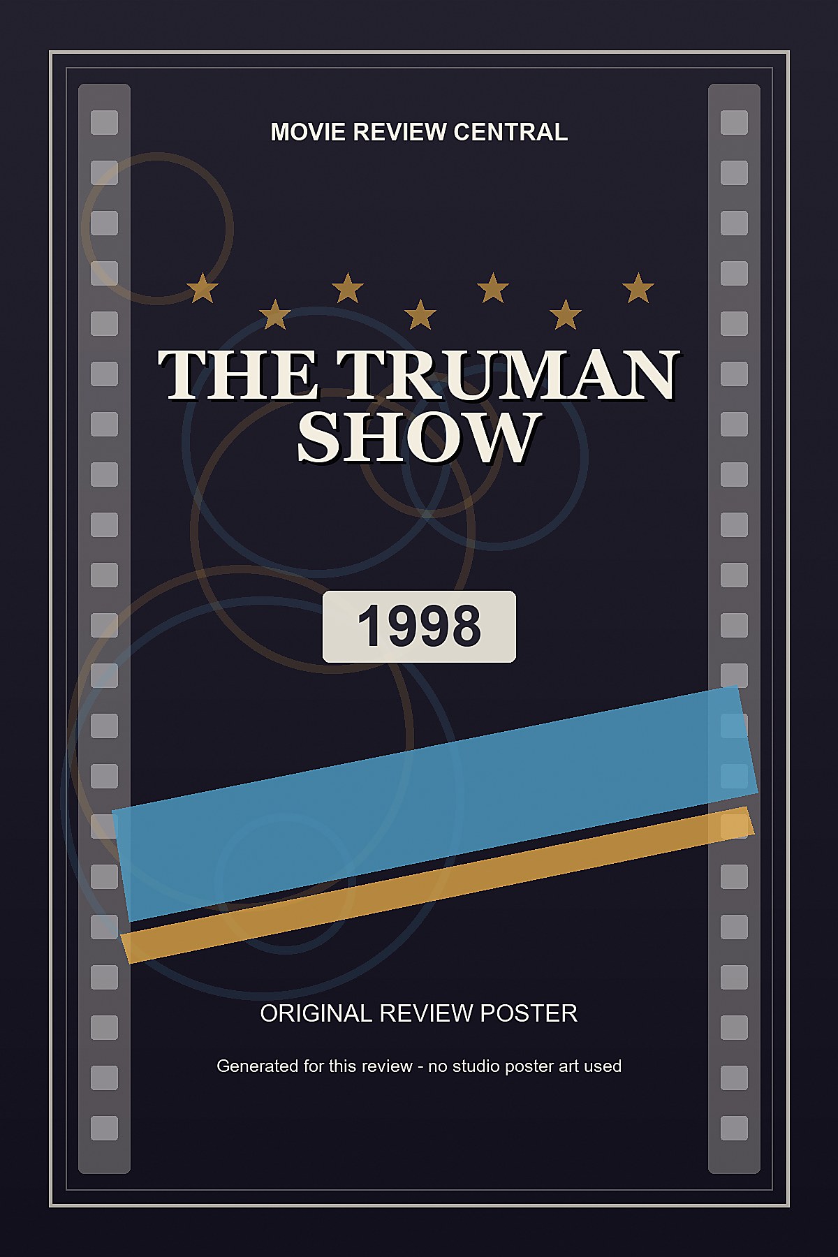 The Truman Show (1998) - original review poster