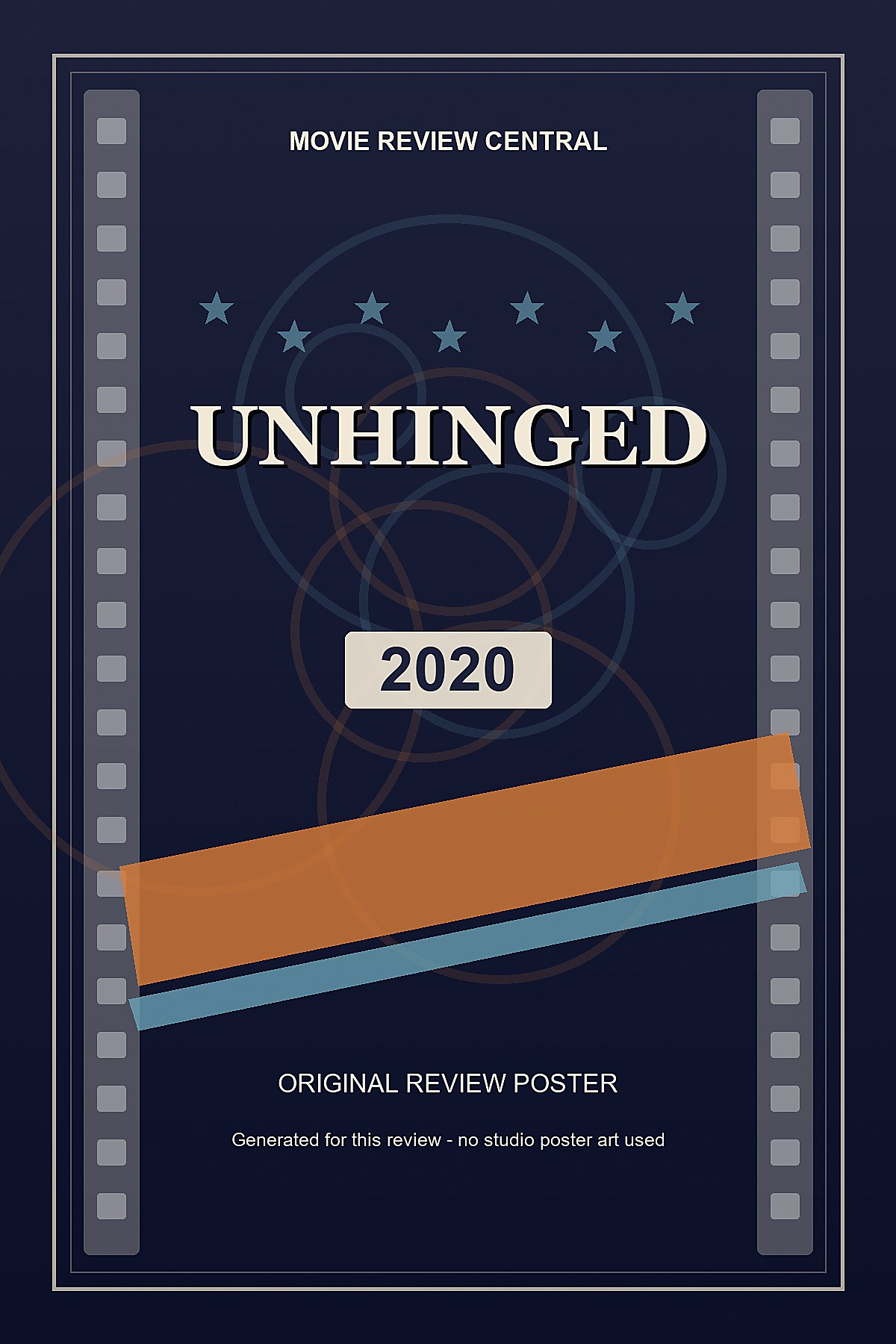 Unhinged (2020) - original review poster