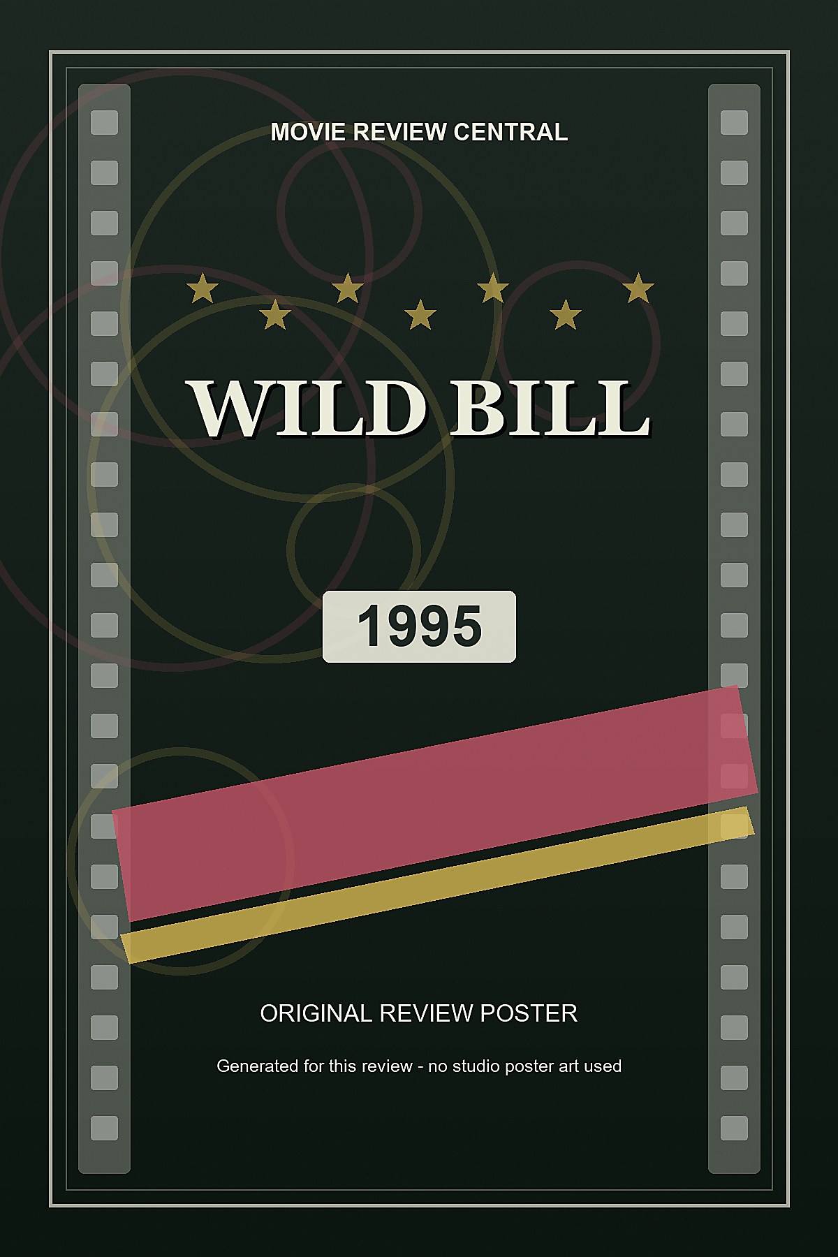 Wild Bill (1995) - original review poster