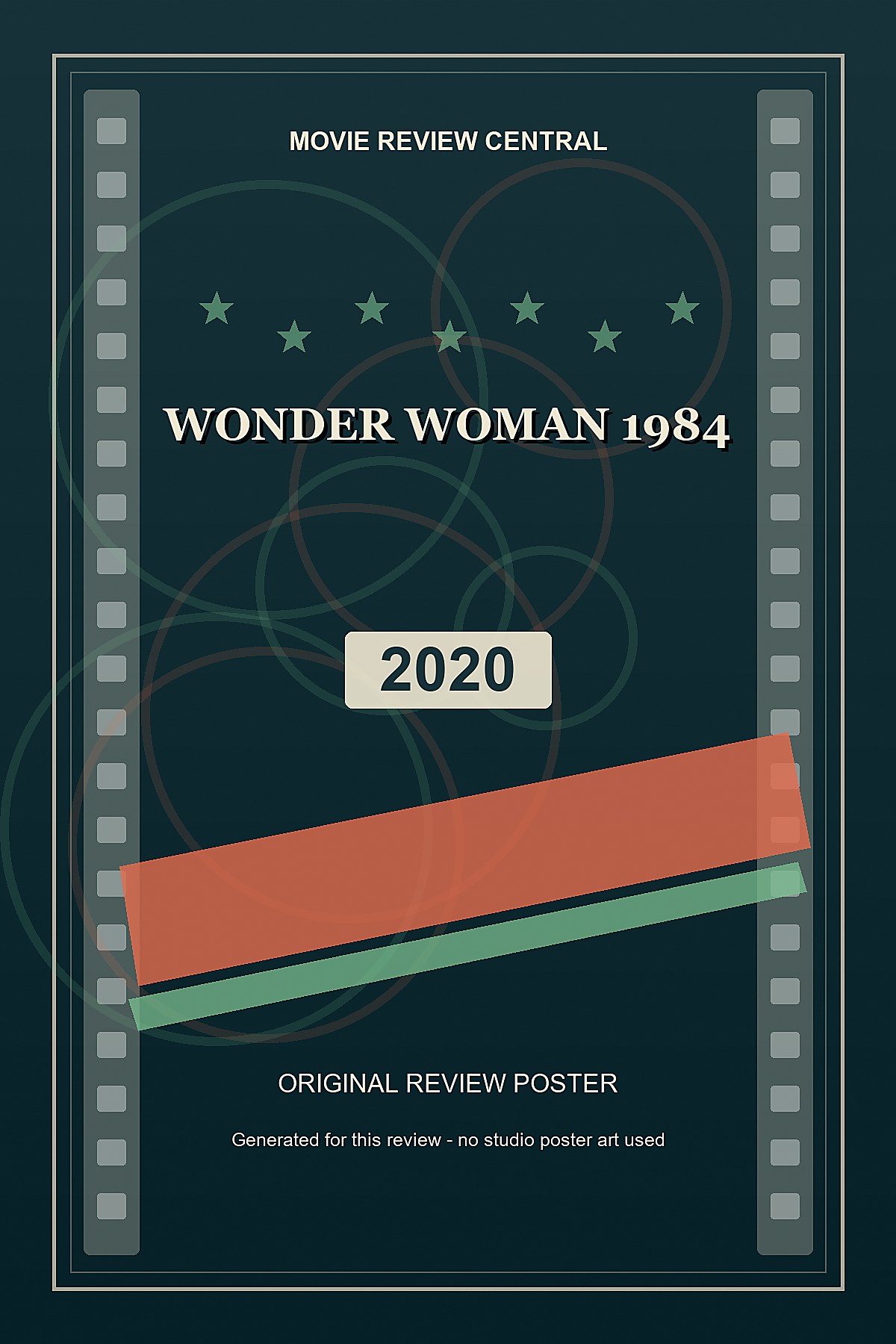 Wonder Woman 1984 (2020) - original review poster