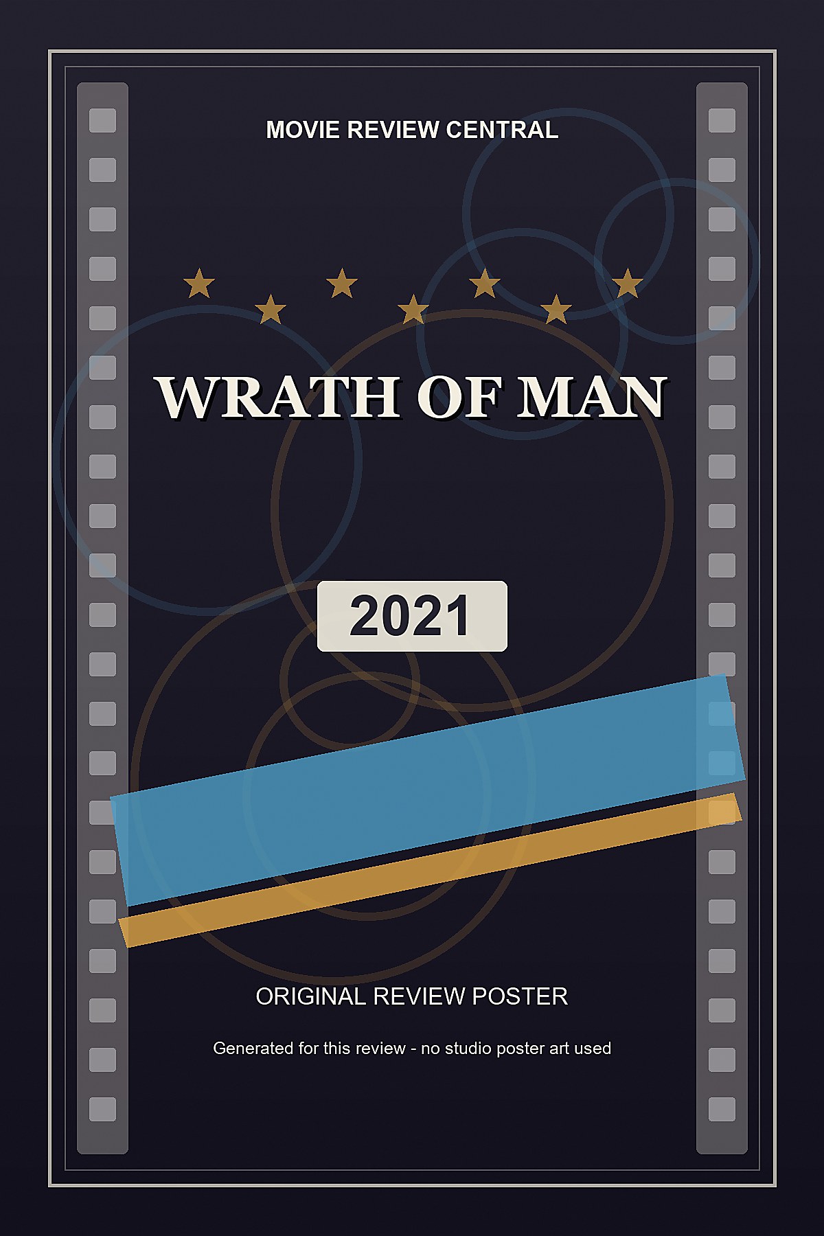 Wrath of Man (2021) - original review poster Wrath of Man (2021) - original review poster