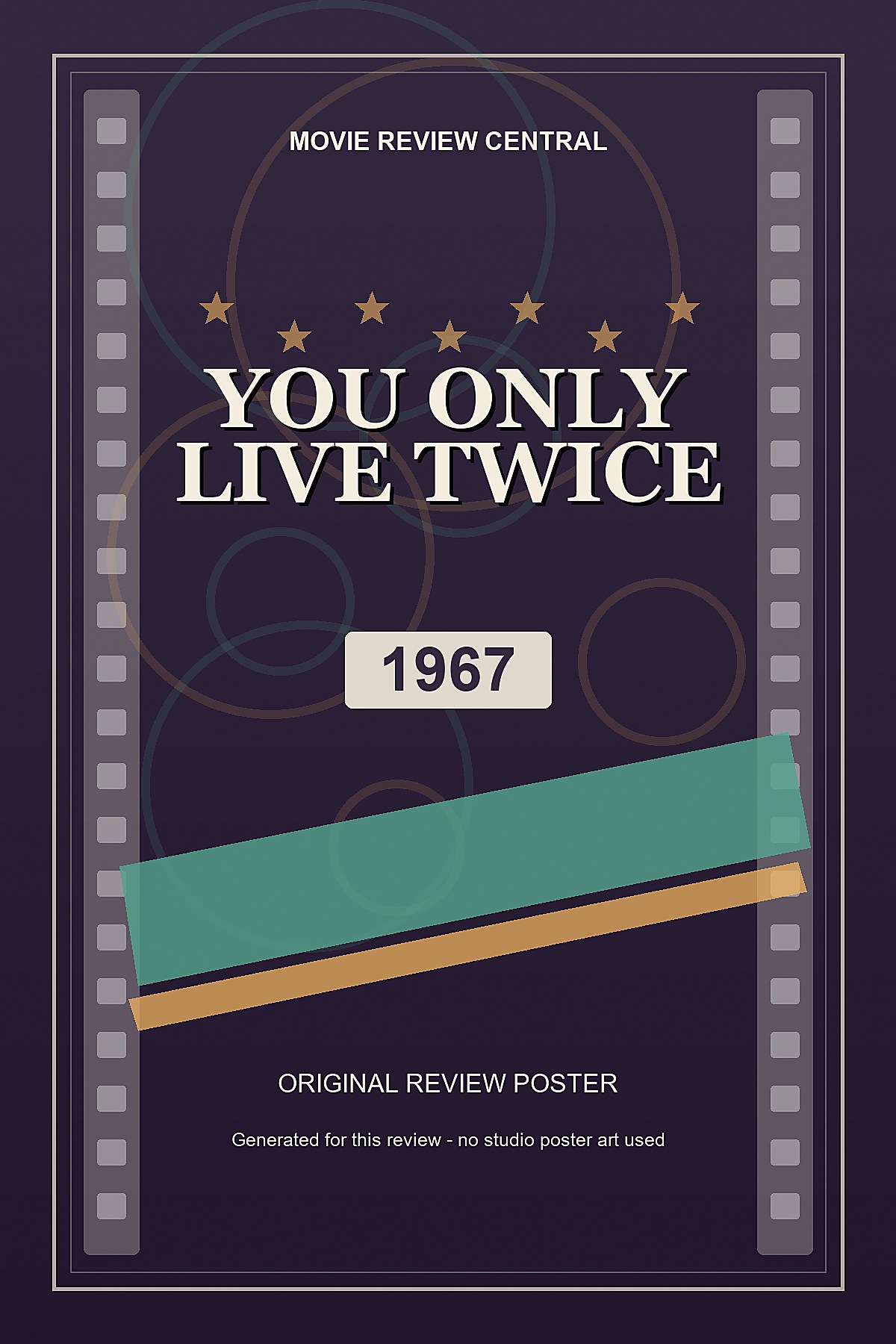 You Only Live Twice (1967) - original review poster You Only Live Twice (1967) - original review poster
