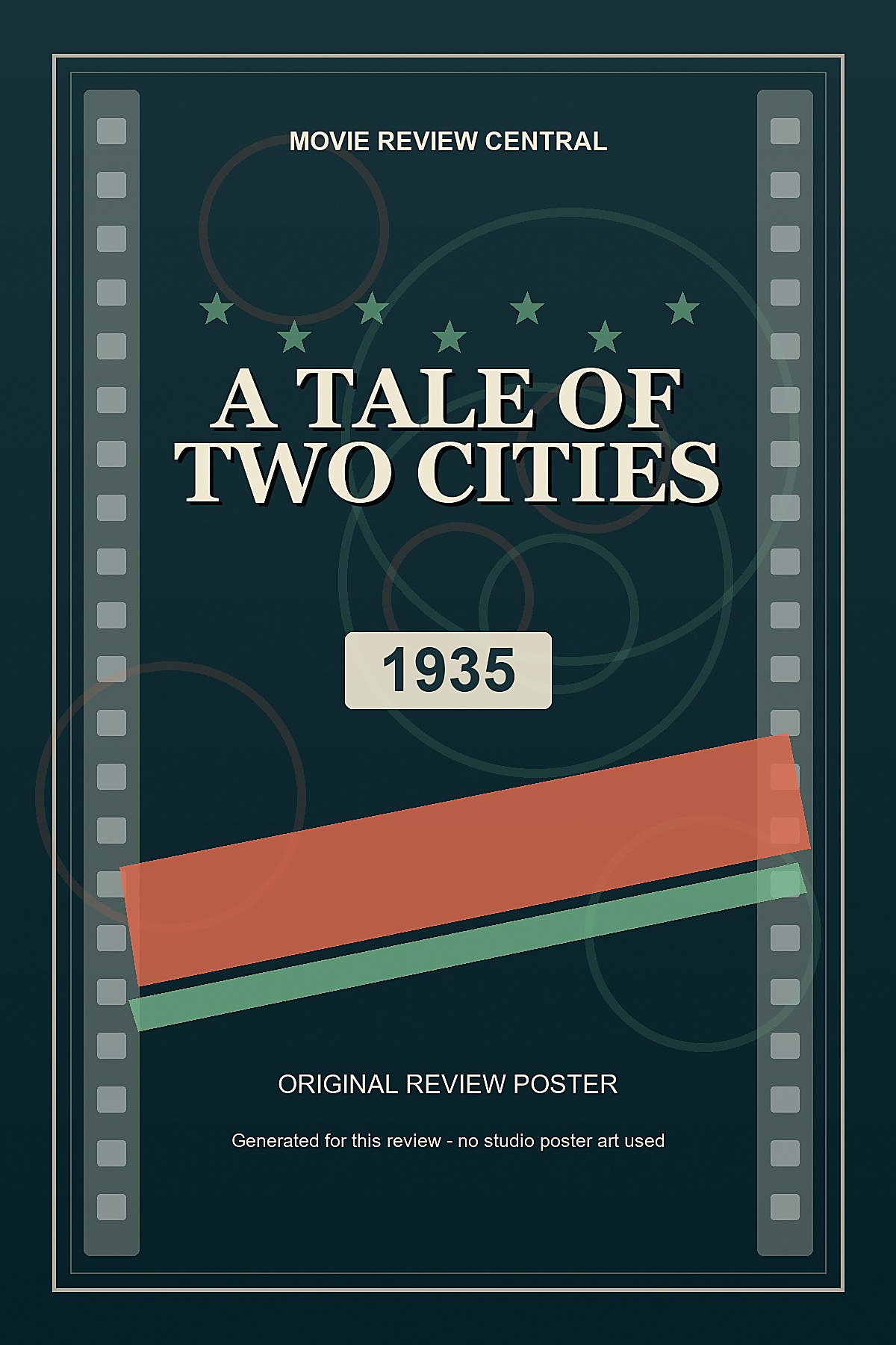 A Tale of Two Cities (1935) - original review poster A Tale of Two Cities (1935) - original review poster