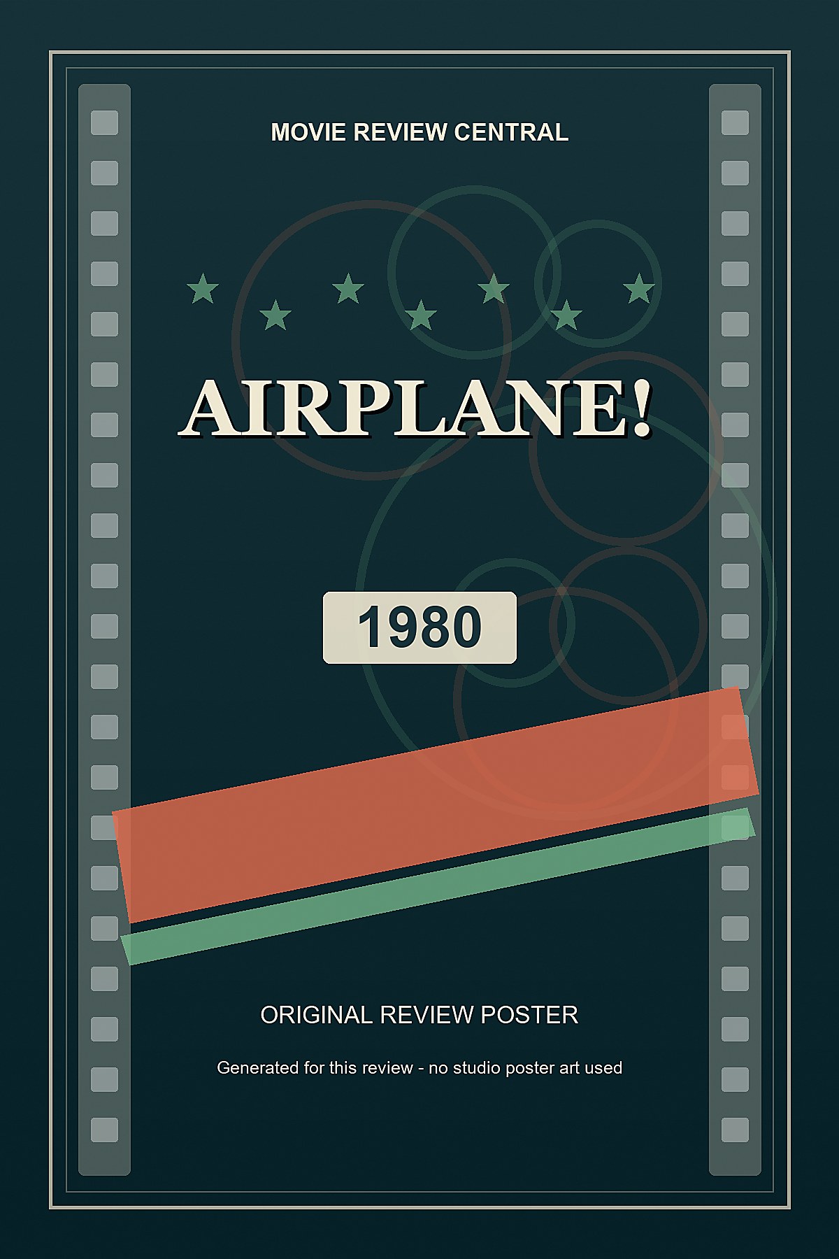 Airplane! (1980) - original review poster