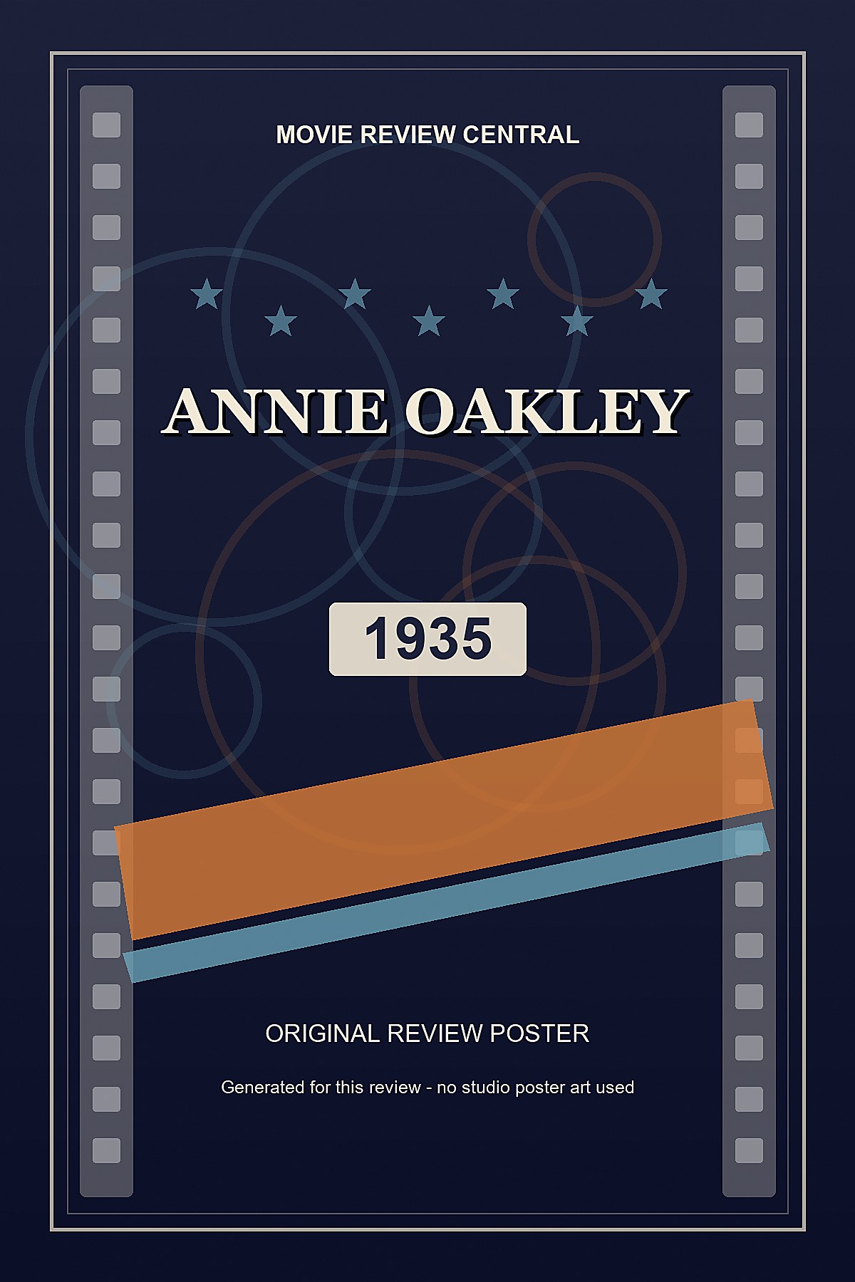Annie Oakley (1935) - original review poster Annie Oakley (1935) - original review poster