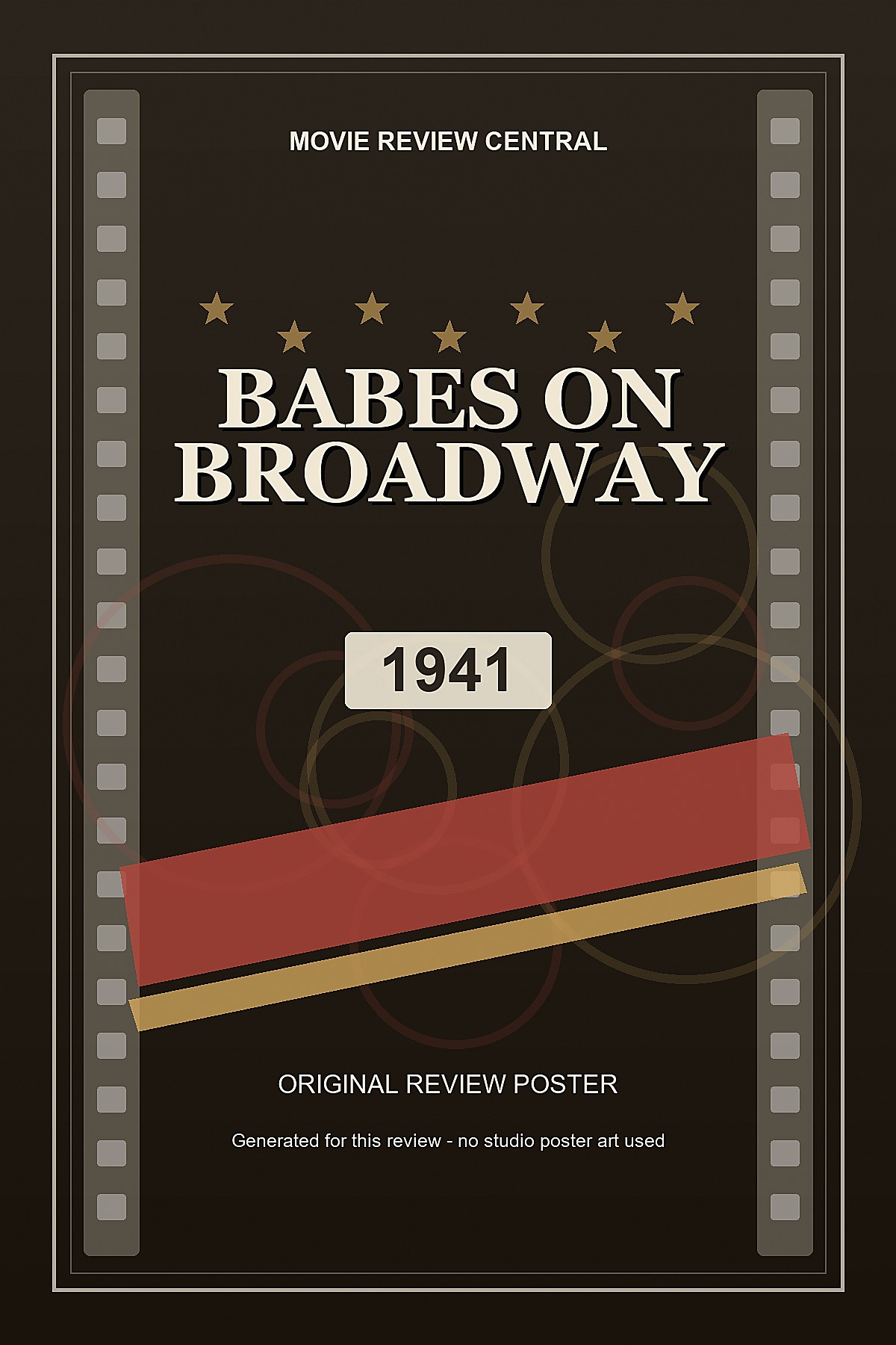 Babes on Broadway (1941) - original review poster