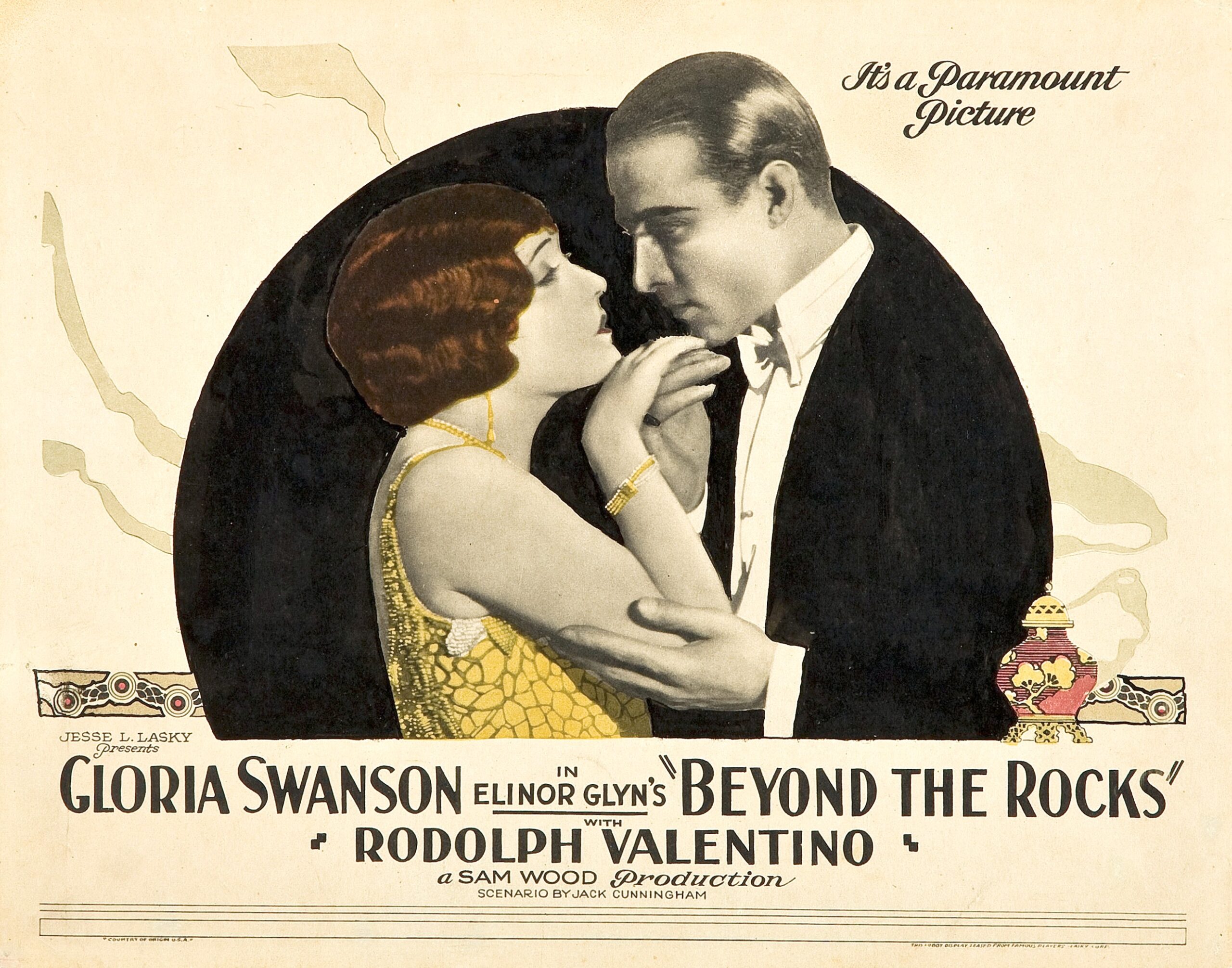 Beyond the Rocks (1922) theatrical poster Beyond the Rocks (1922) theatrical poster