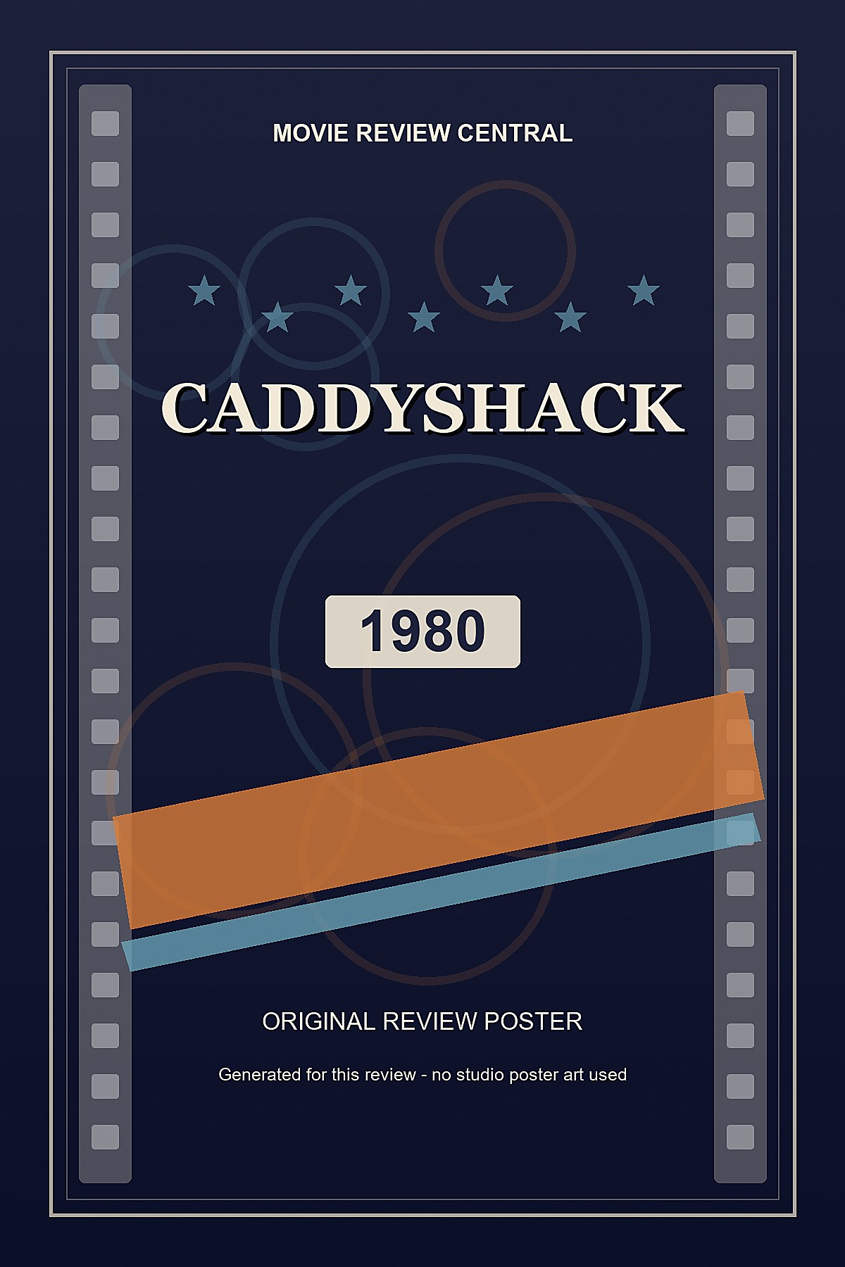 Caddyshack (1980) - original review poster