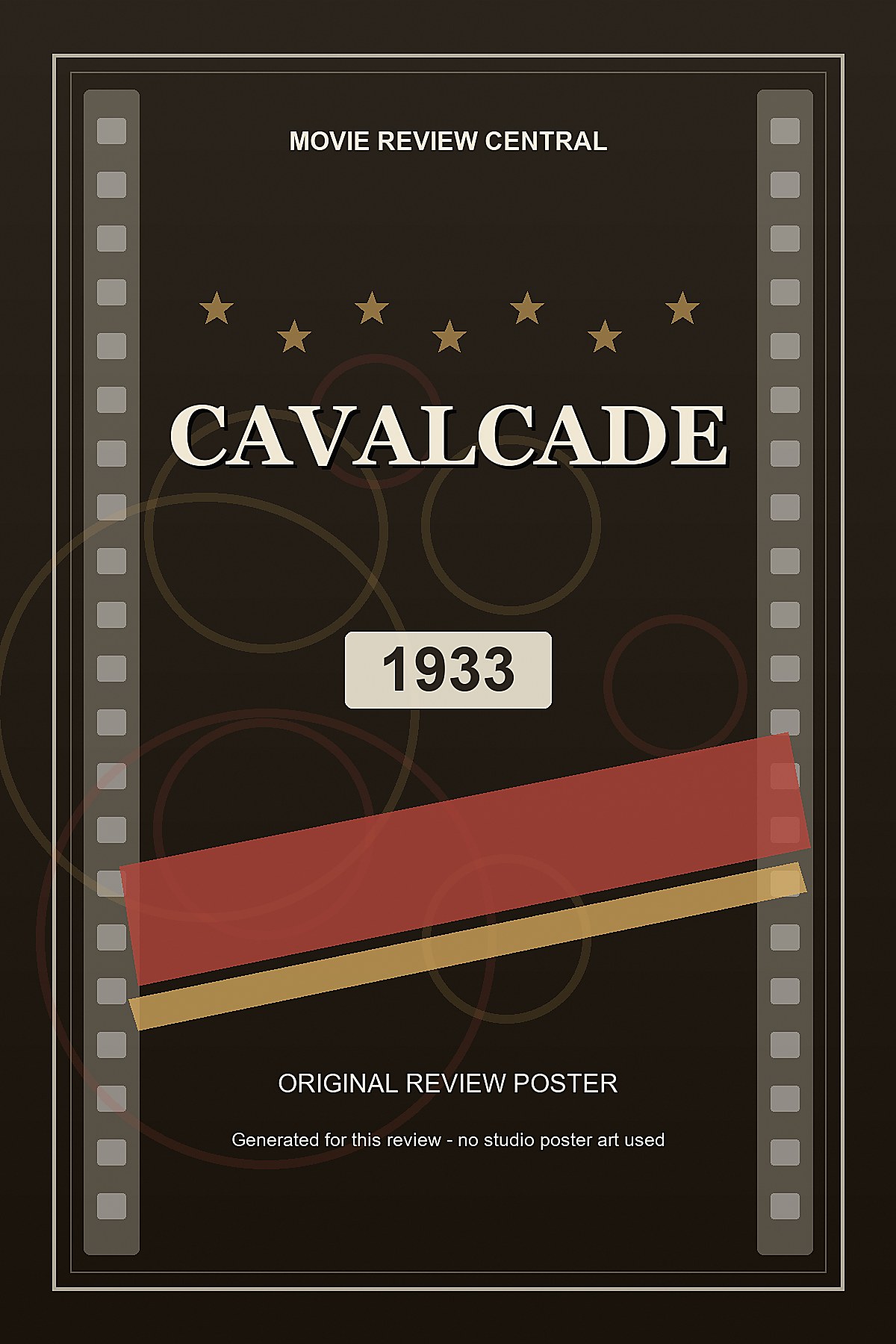 Cavalcade (1933) - original review poster Cavalcade (1933) - original review poster