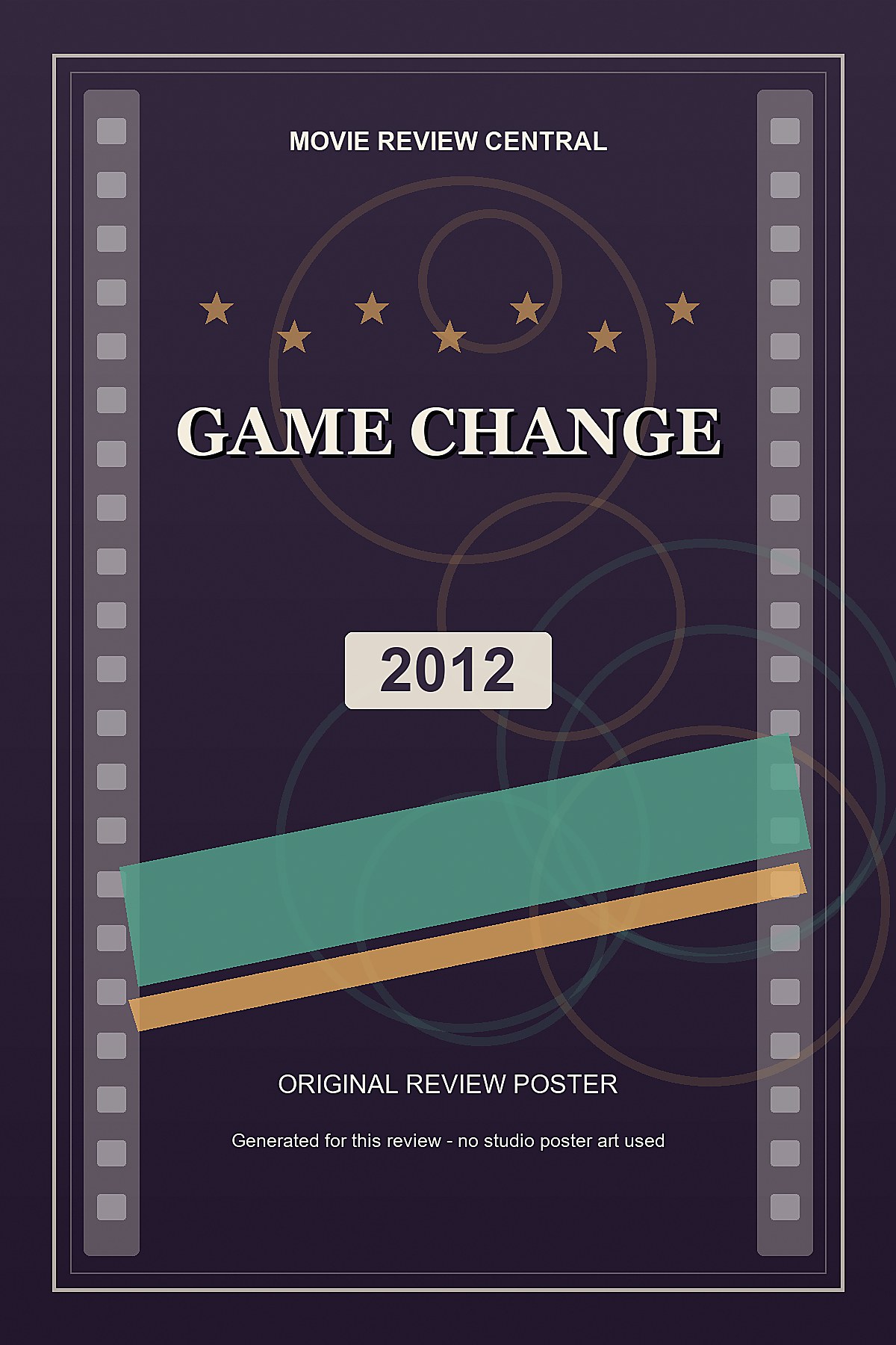Game Change (2012) - original review poster Game Change (2012) - original review poster