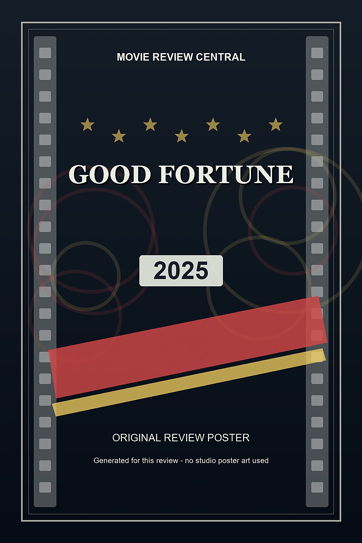 Good Fortune (2025) - original review poster Good Fortune (2025) - original review poster