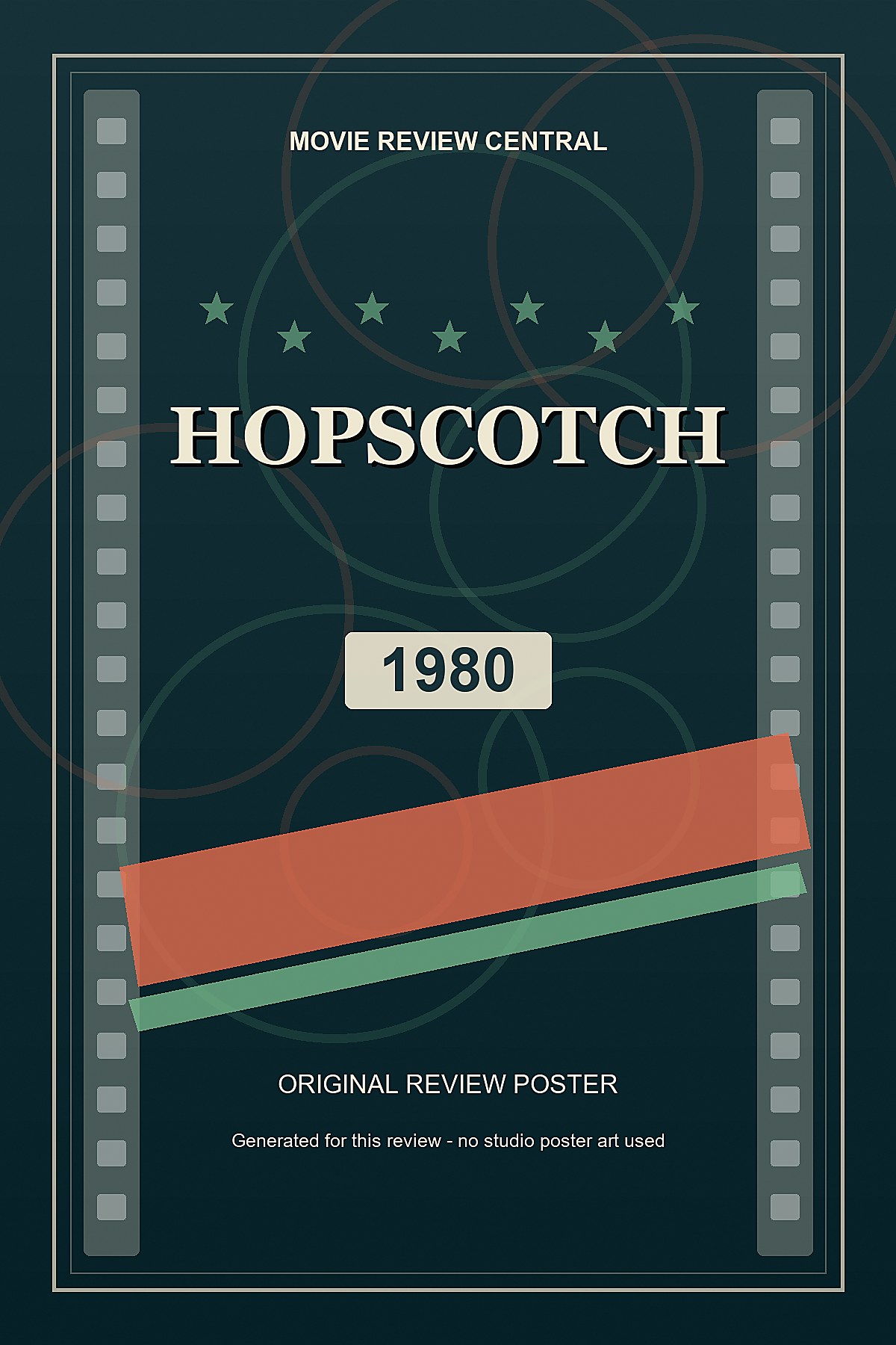 Hopscotch (1980) - original review poster