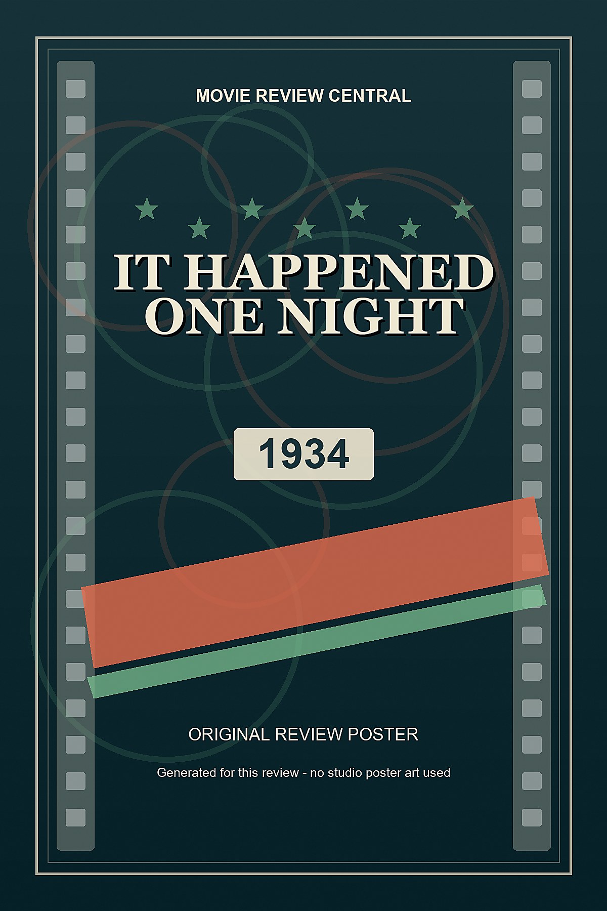 It Happened One Night (1934) - original review poster