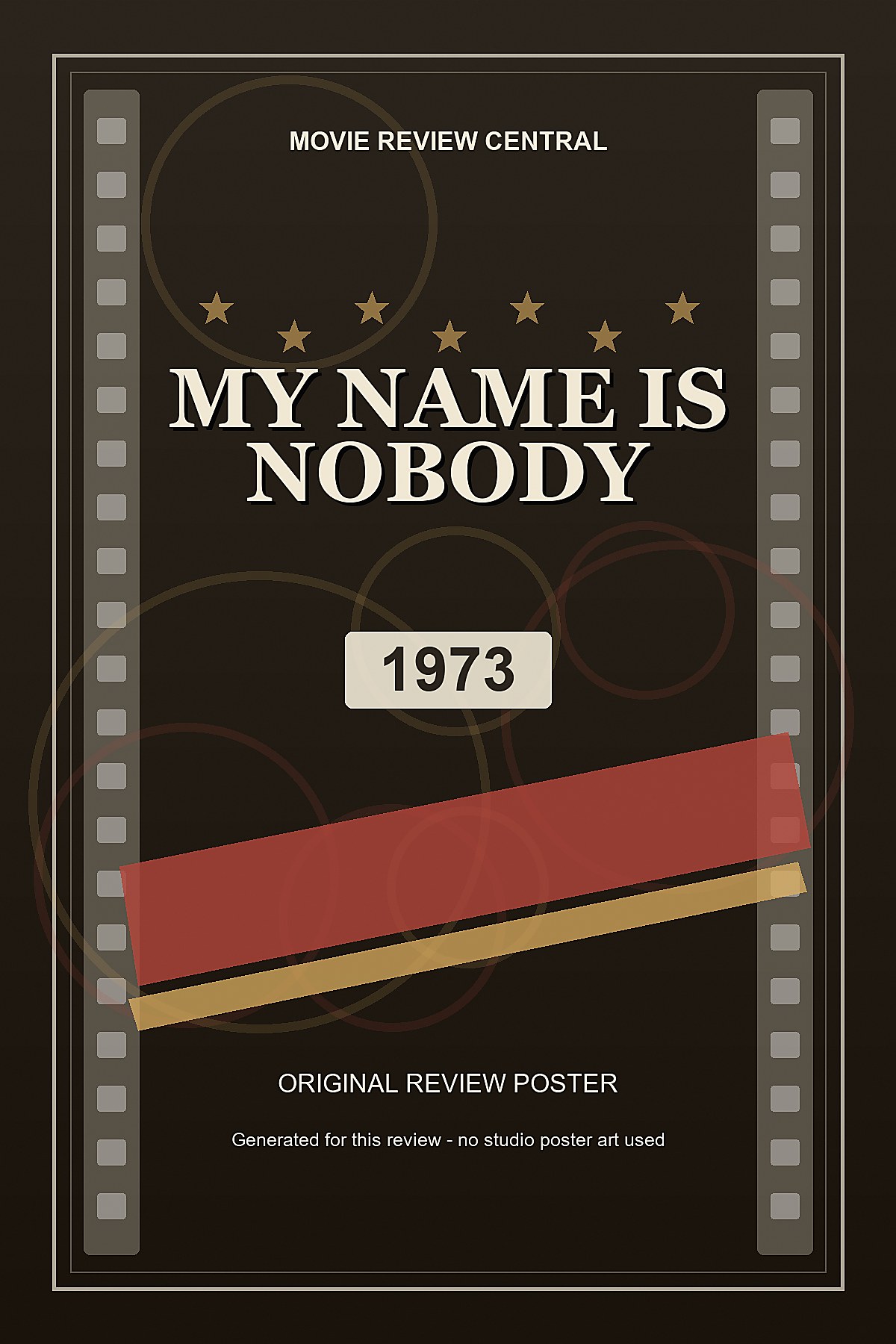 My Name Is Nobody (1973) - original review poster My Name Is Nobody (1973) - original review poster