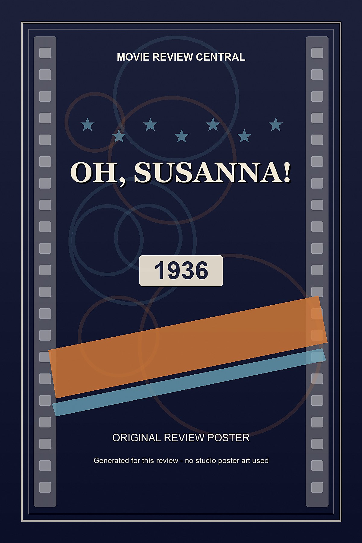 Oh, Susanna! (1936) - original review poster Oh, Susanna! (1936) - original review poster