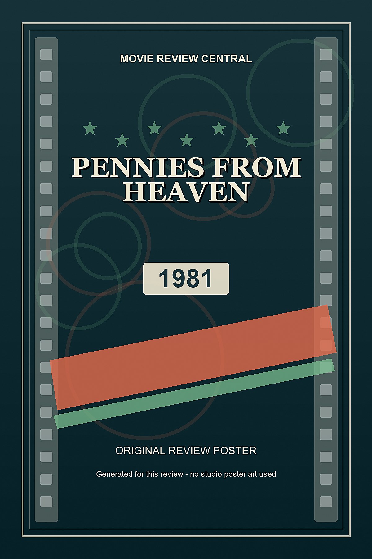 Pennies from Heaven (1981) - original review poster Pennies from Heaven (1981) - original review poster