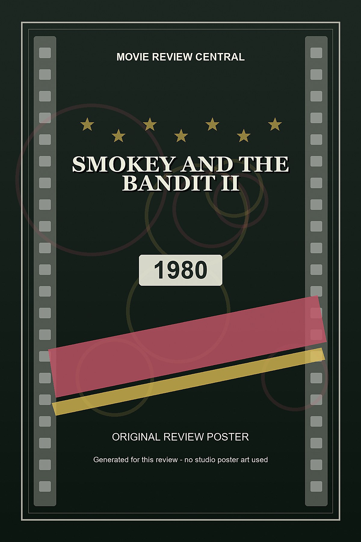 Smokey and the Bandit II (1980) - original review poster