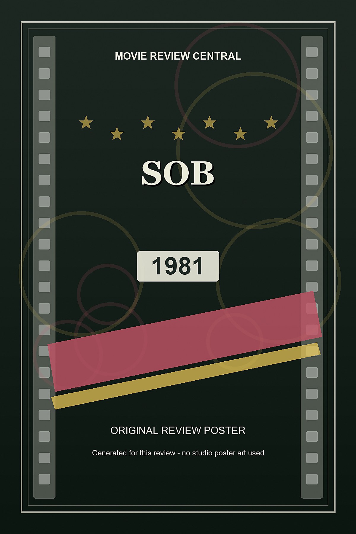SOB (1981) - original review poster