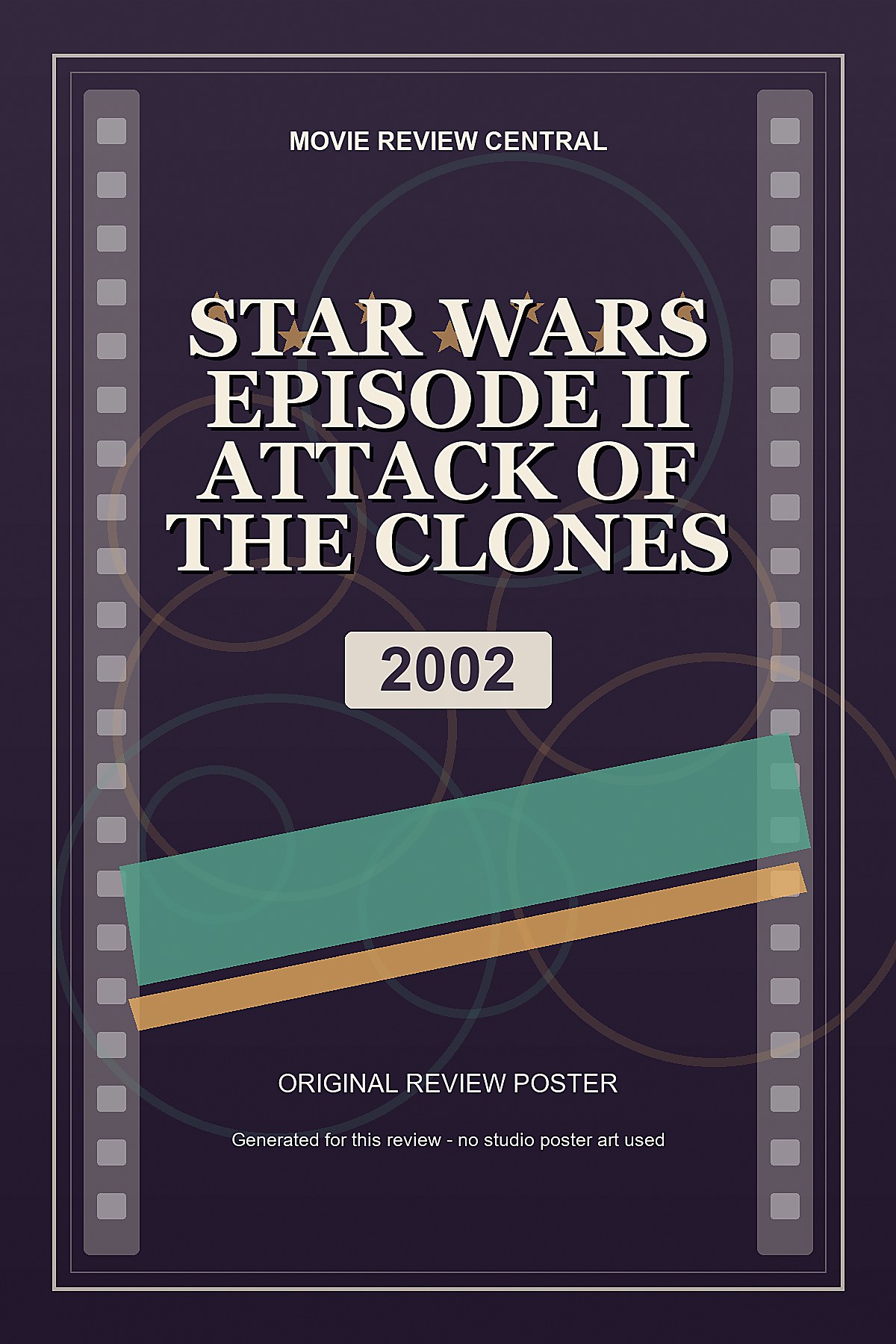 Star Wars Episode II: Attack of the Clones (2002) - original review poster Star Wars Episode II: Attack of the Clones (2002) - original review poster