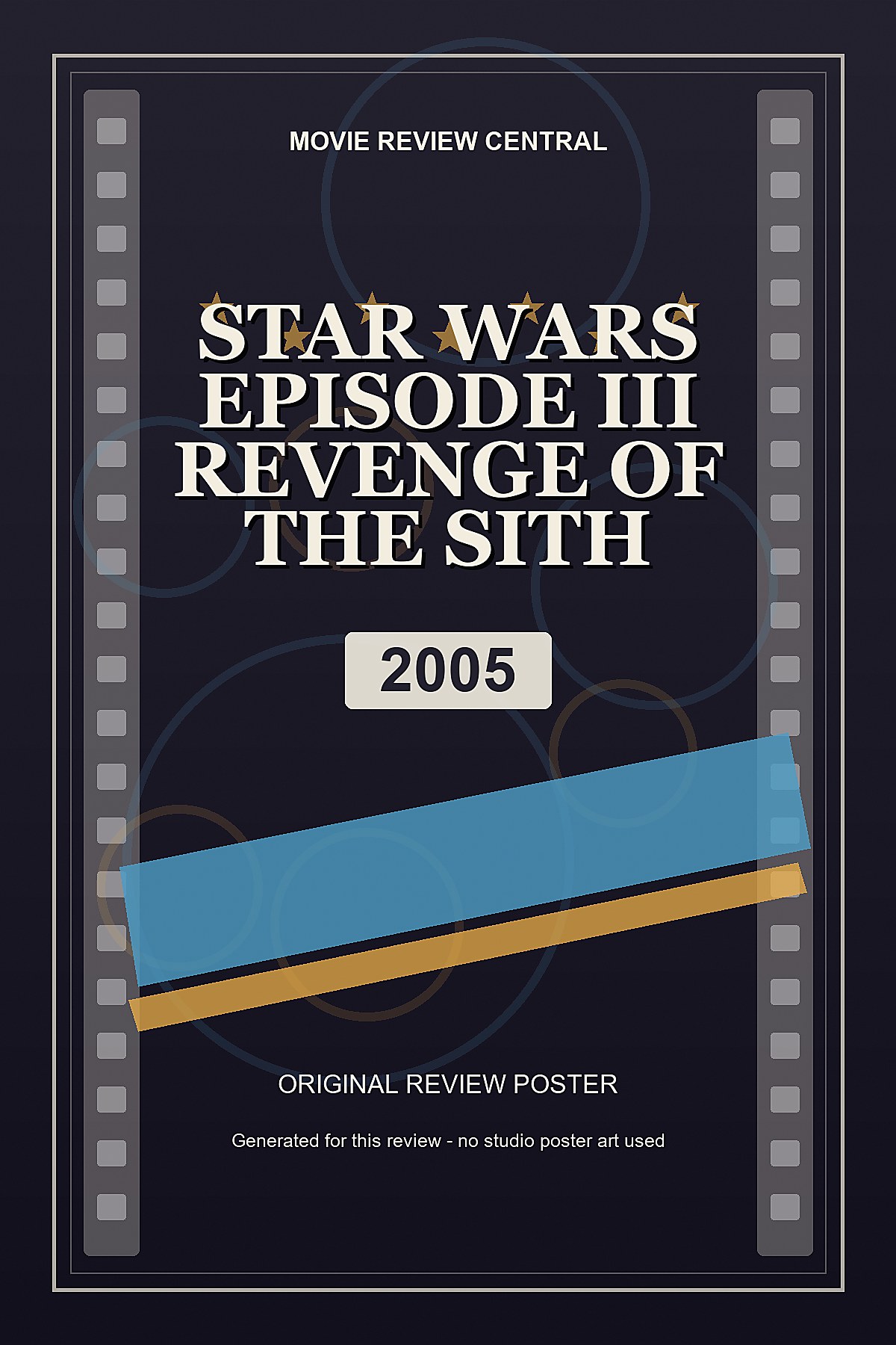Star Wars Episode III: Revenge of the Sith (2005) - original review poster Star Wars Episode III: Revenge of the Sith (2005) - original review poster