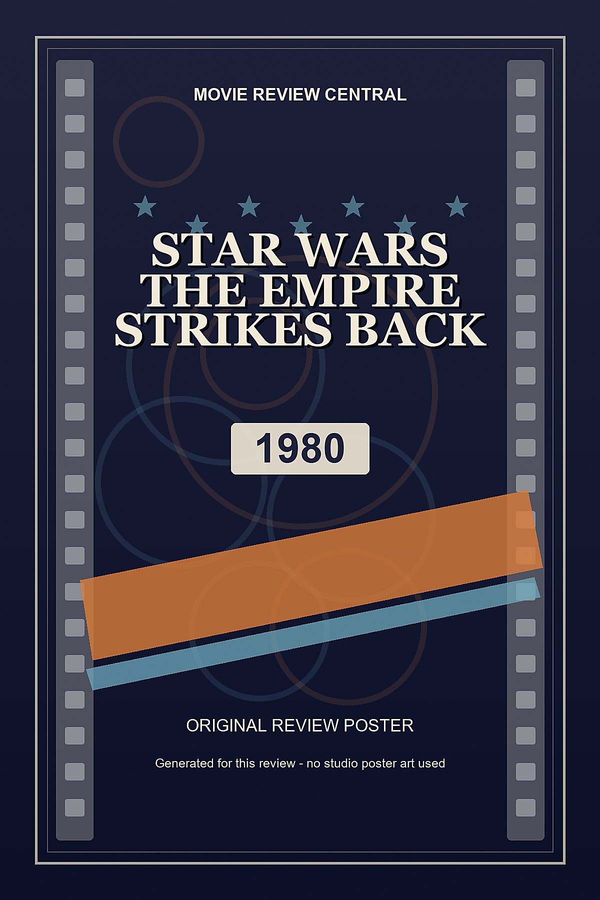 Star Wars: The Empire Strikes Back (1980) - original review poster Star Wars: The Empire Strikes Back (1980) - original review poster