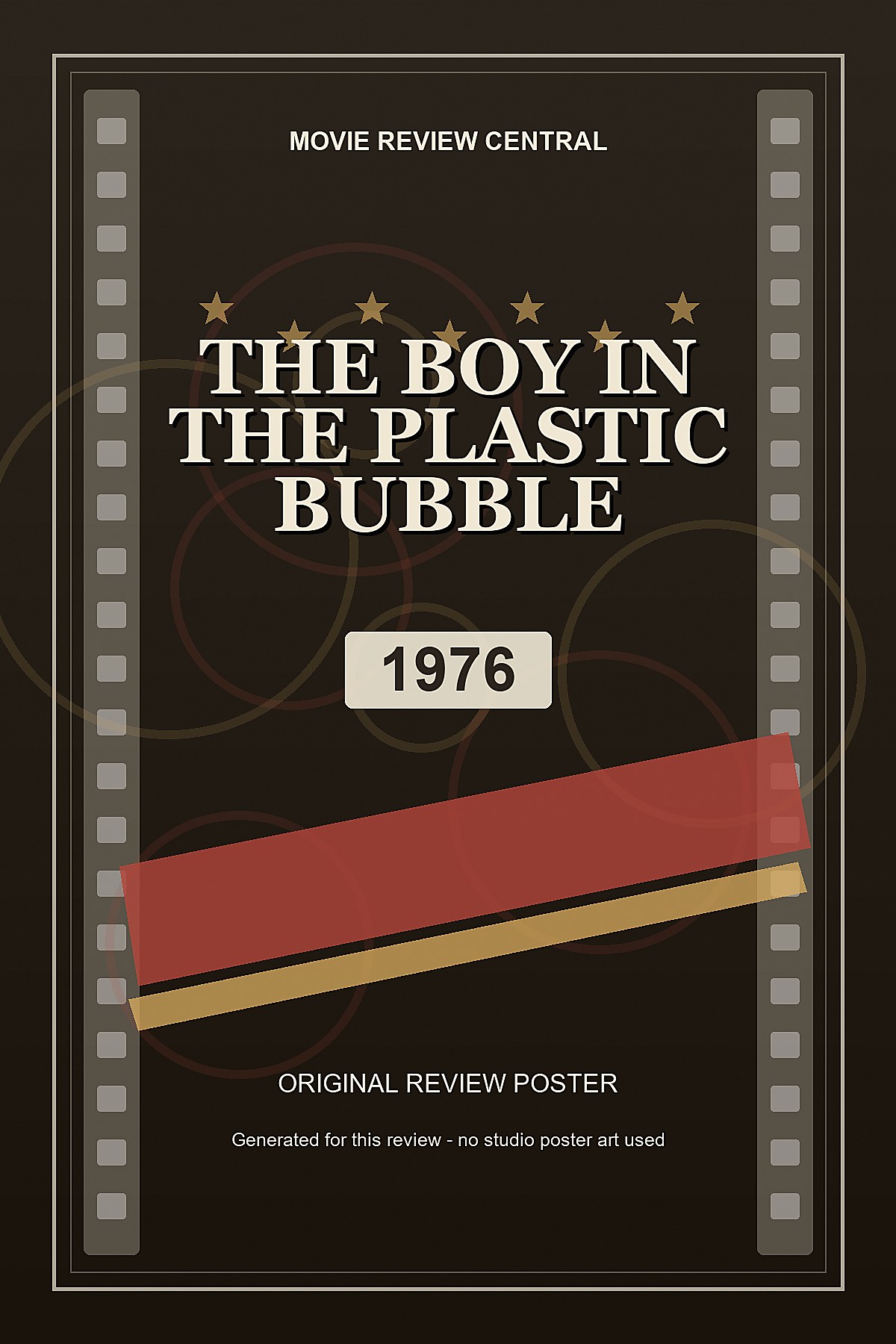 The Boy in the Plastic Bubble (1976) - original review poster The Boy in the Plastic Bubble (1976) - original review poster