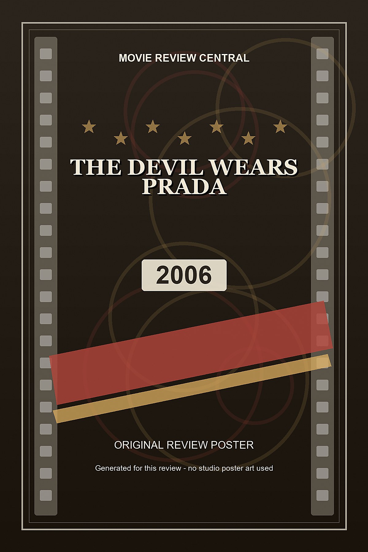 The Devil Wears Prada (2006) - original review poster The Devil Wears Prada (2006) - original review poster