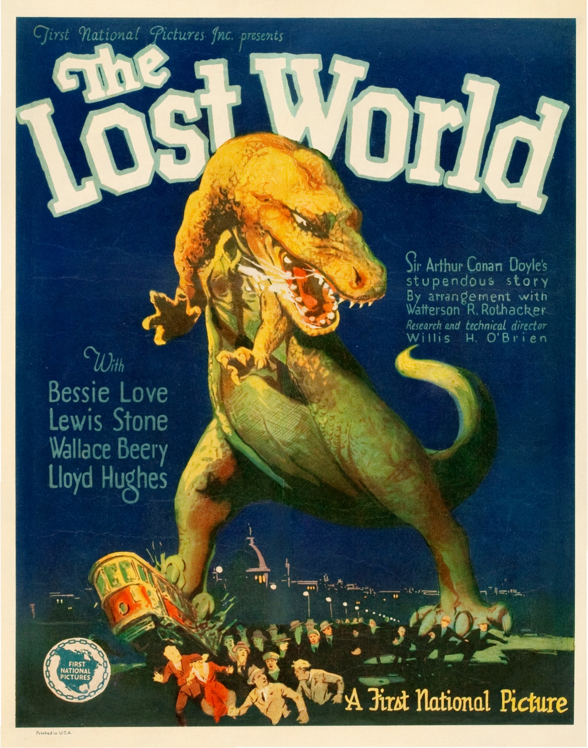The Lost World (1925) theatrical poster The Lost World (1925) theatrical poster