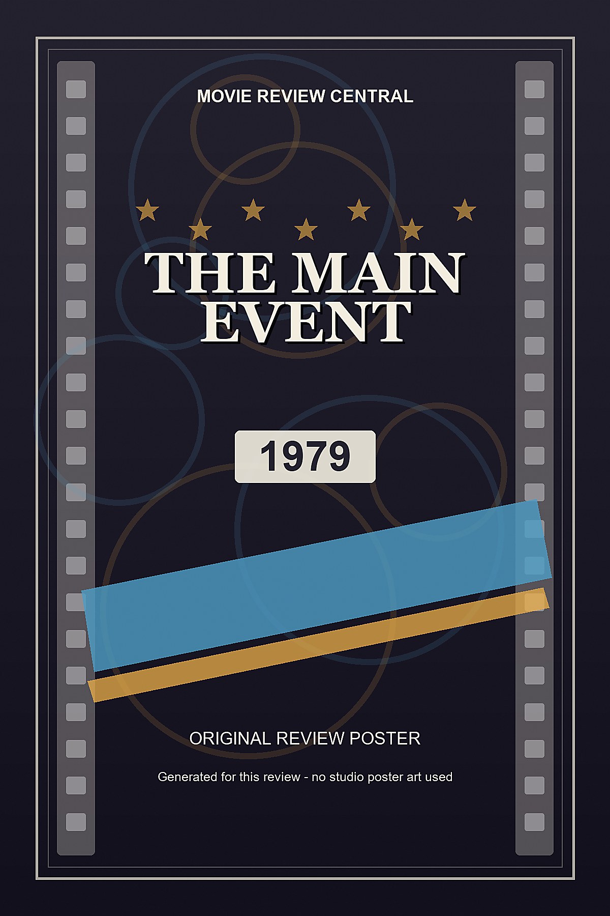 The Main Event (1979) - original review poster The Main Event (1979) - original review poster