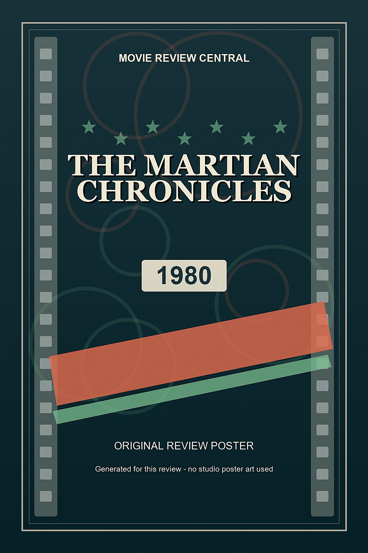 The Martian Chronicles (1980) - original review poster The Martian Chronicles (1980) - original review poster
