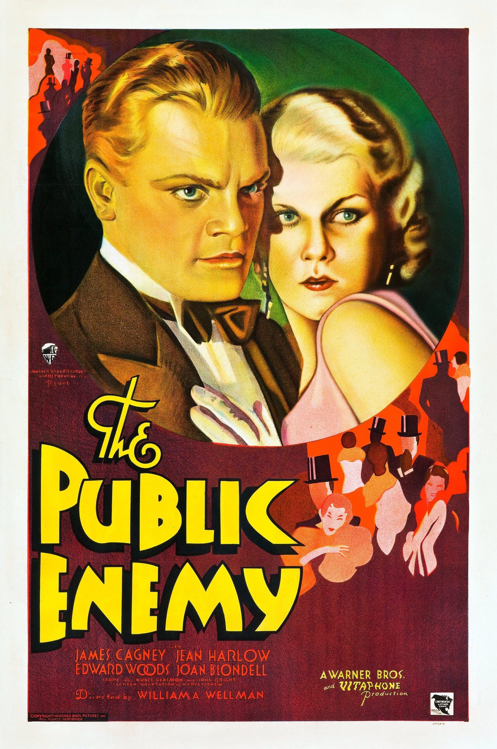 The Public Enemy (1931) theatrical poster The Public Enemy (1931) theatrical poster