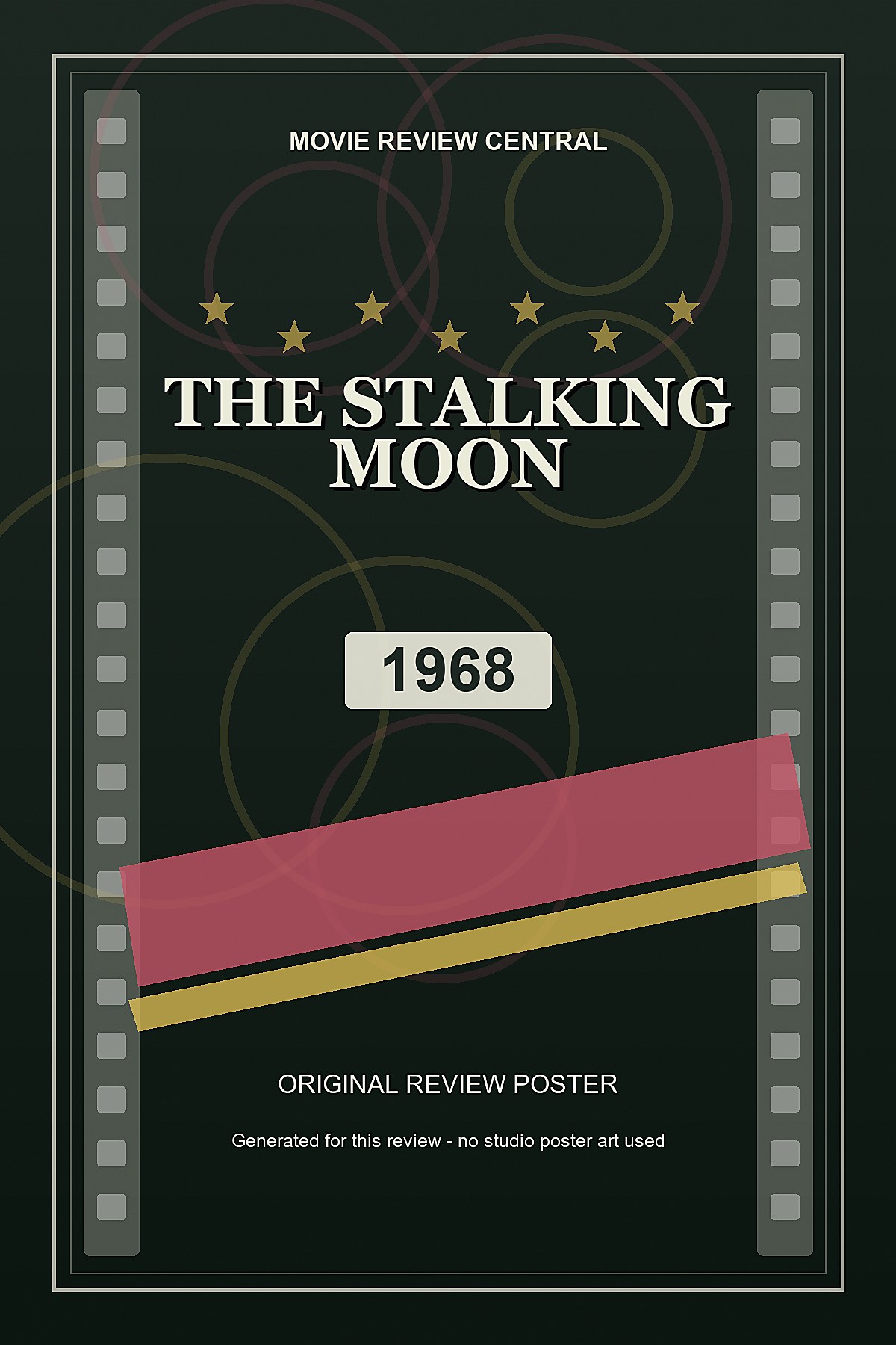 The Stalking Moon (1968) - original review poster