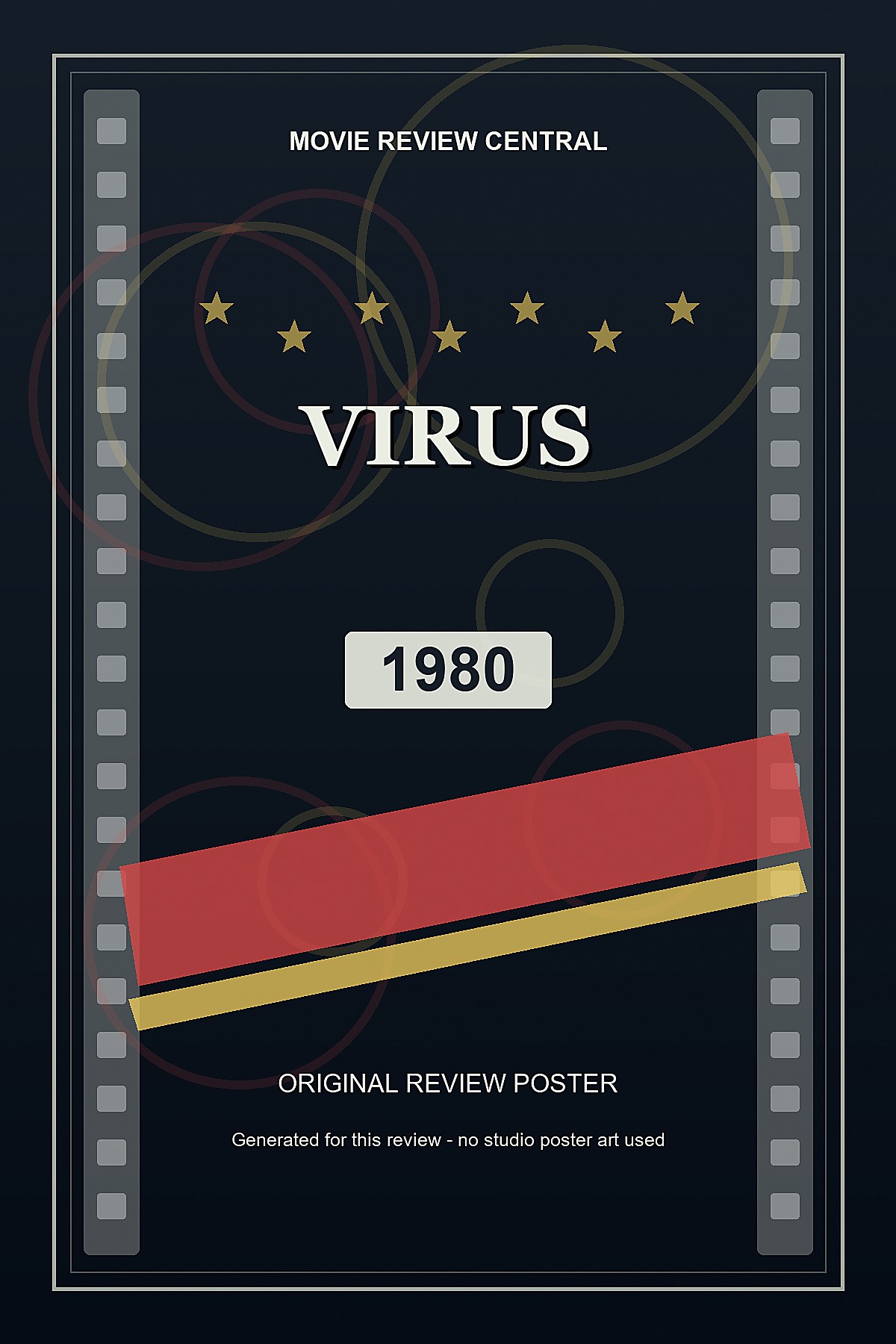 Virus (1980) - original review poster