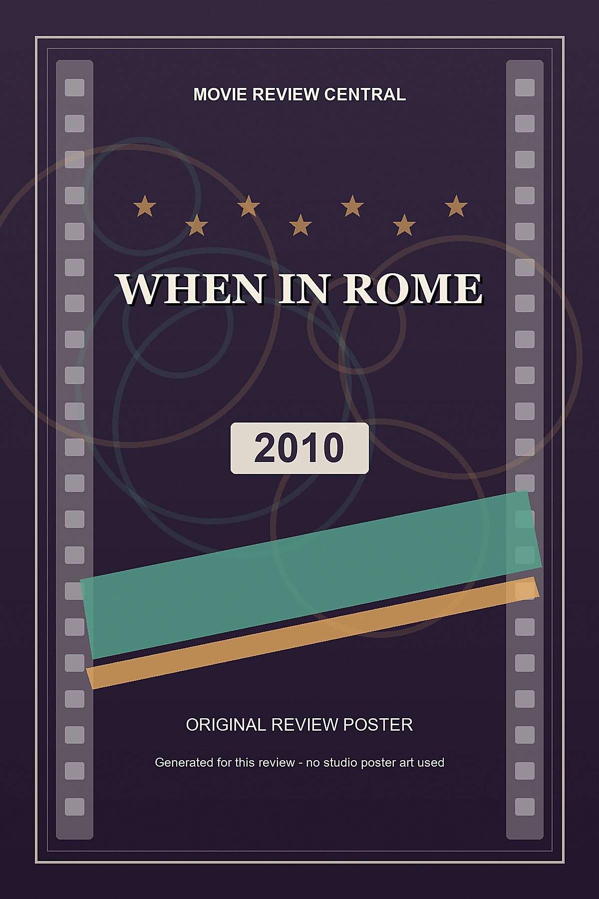 When in Rome (2010) - original review poster When in Rome (2010) - original review poster