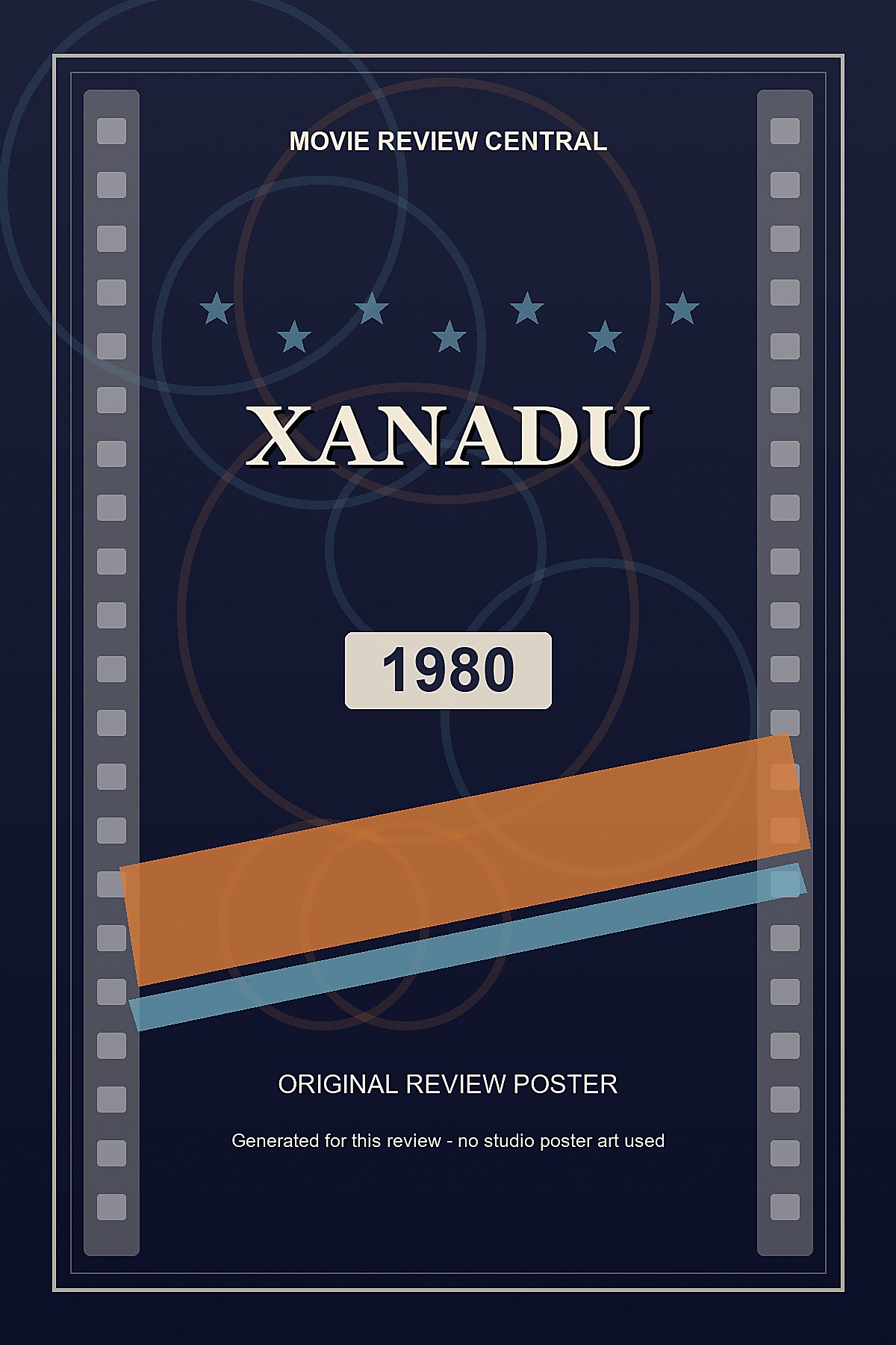 Xanadu (1980) - original review poster