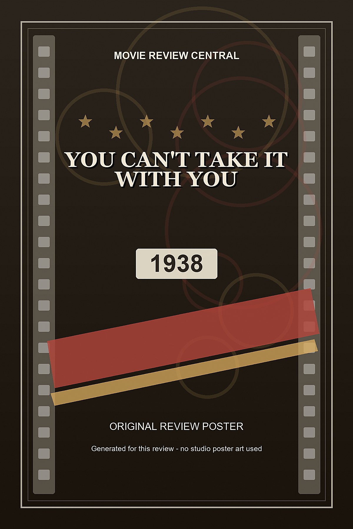 You Can't Take It with You (1938) - original review poster