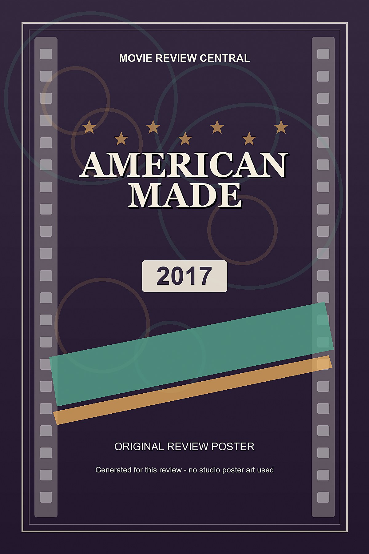 American Made (2017) - original review poster American Made (2017) - original review poster