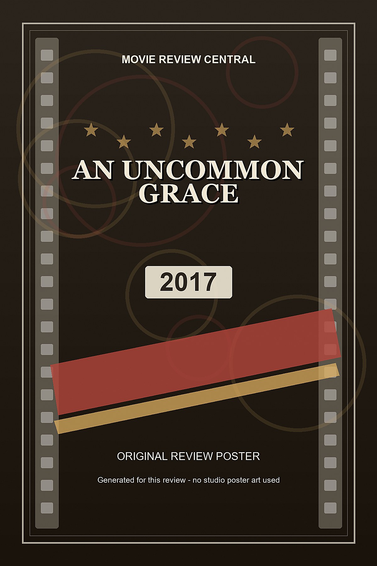 An Uncommon Grace (2017) - original review poster An Uncommon Grace (2017) - original review poster
