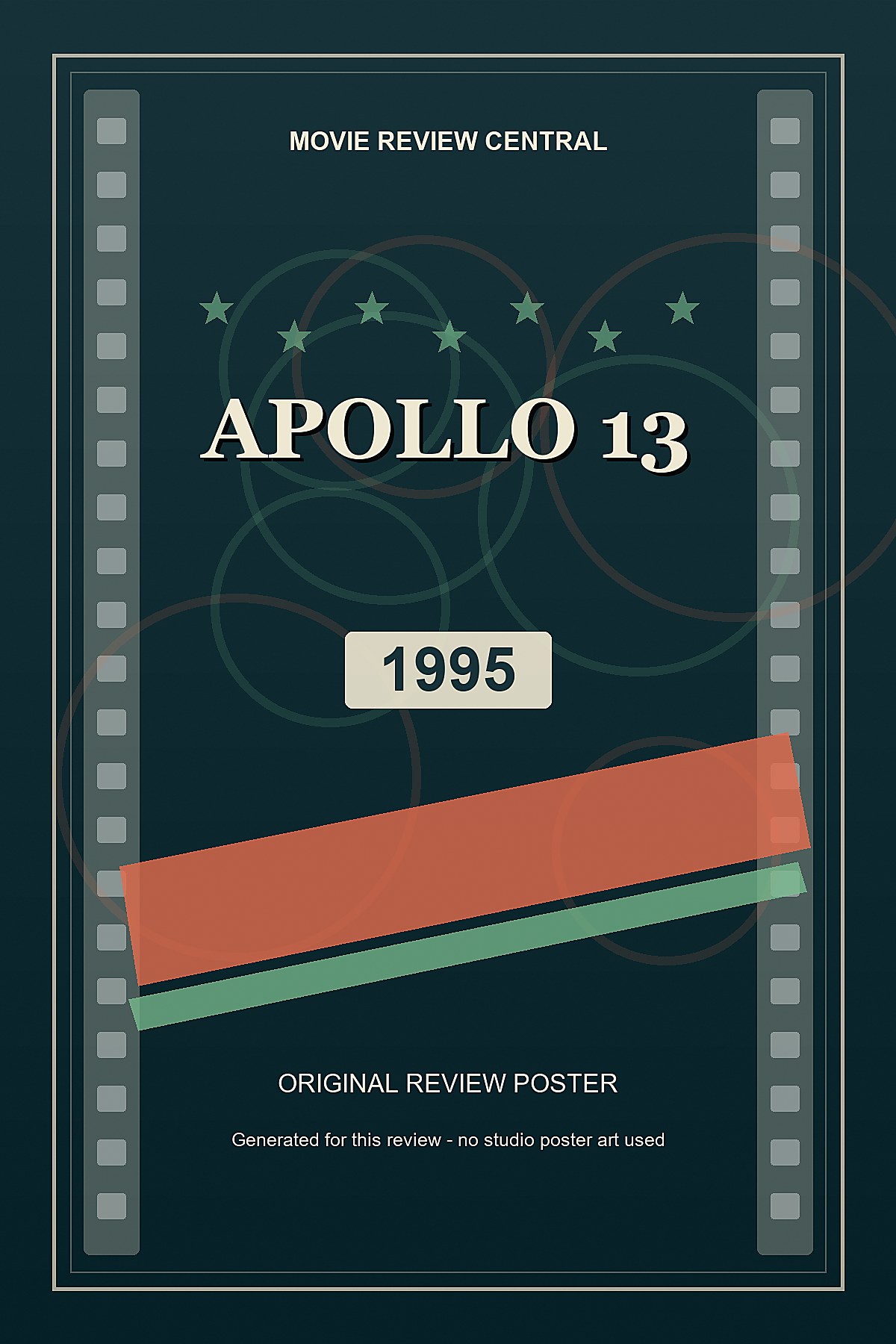 Apollo 13 (1995) - original review poster