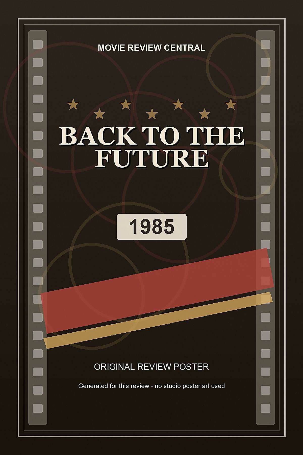 Back to the Future (1985) - original review poster
