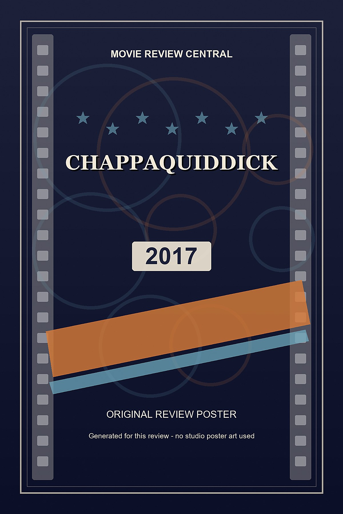 Chappaquiddick (2017) - original review poster Chappaquiddick (2017) - original review poster