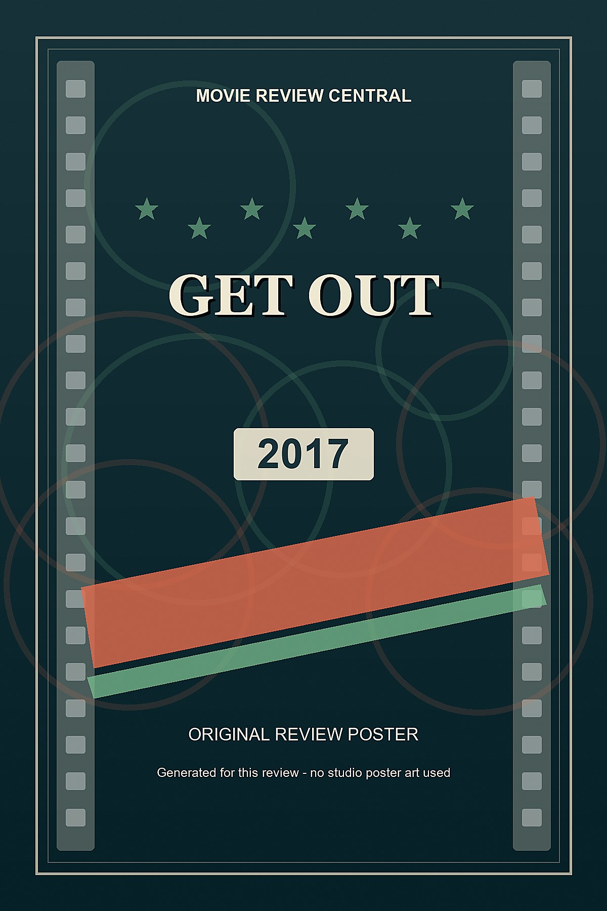 Get Out (2017) - original review poster
