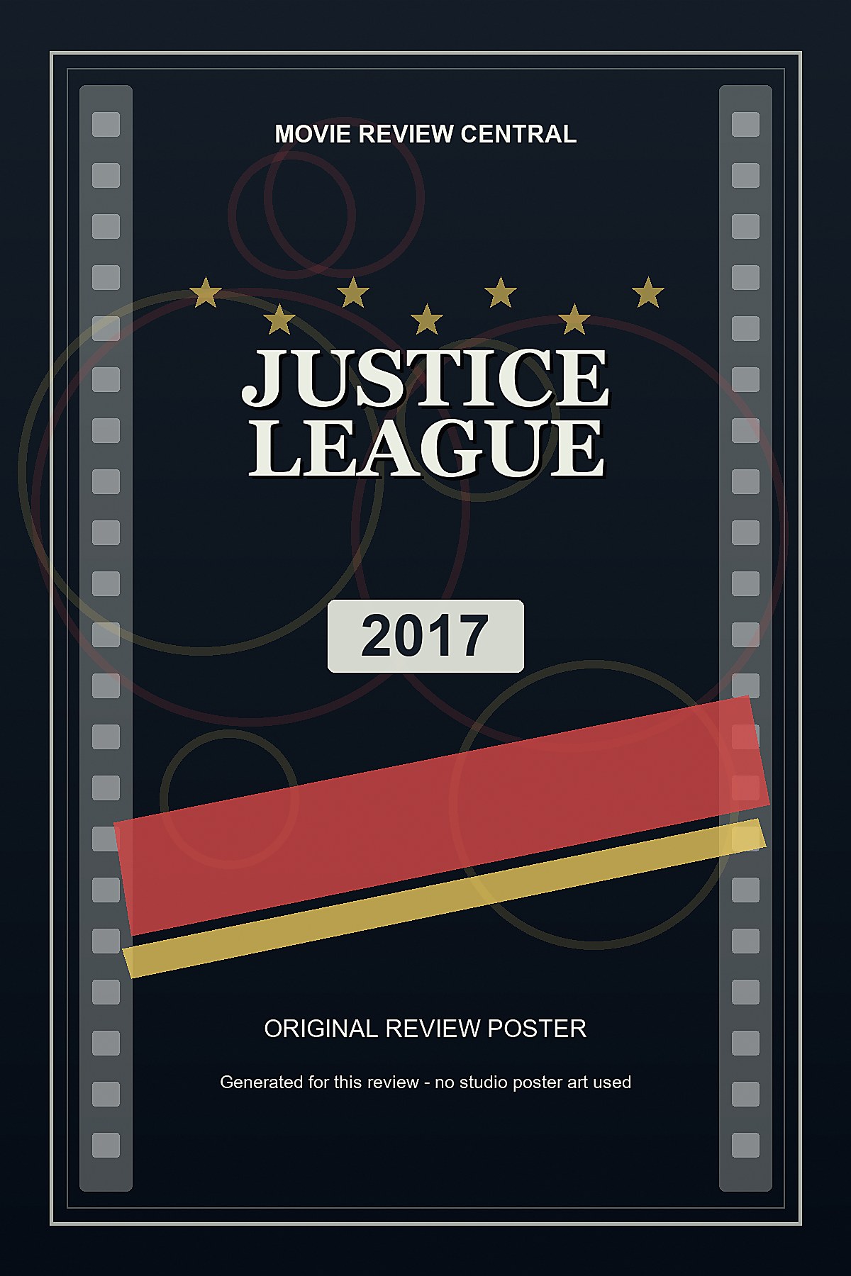 Justice League (2017) - original review poster