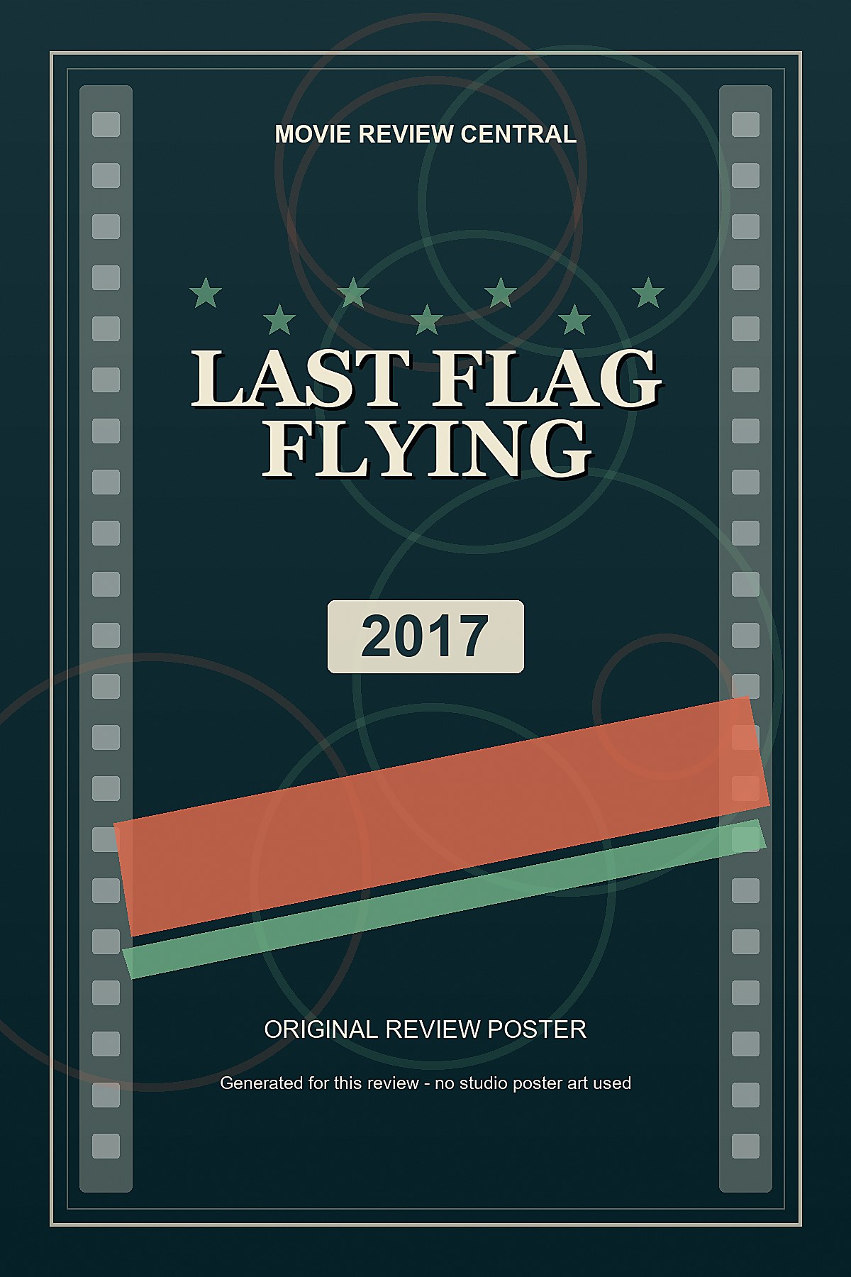 Last Flag Flying (2017) - original review poster Last Flag Flying (2017) - original review poster
