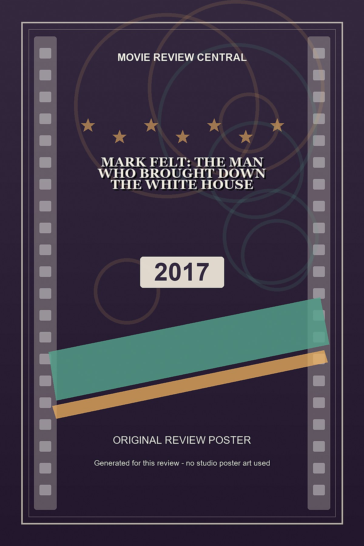 Mark Felt: The Man Who Brought Down the White House (2017) - original review poster